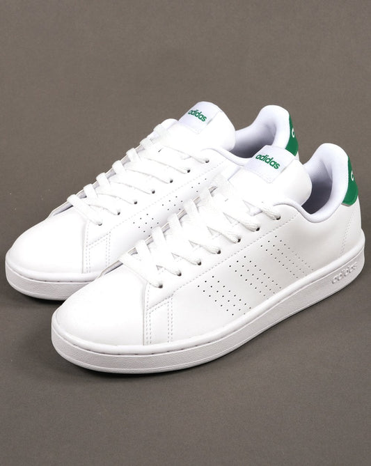 adidas Adidas Advantage Trainers White Green