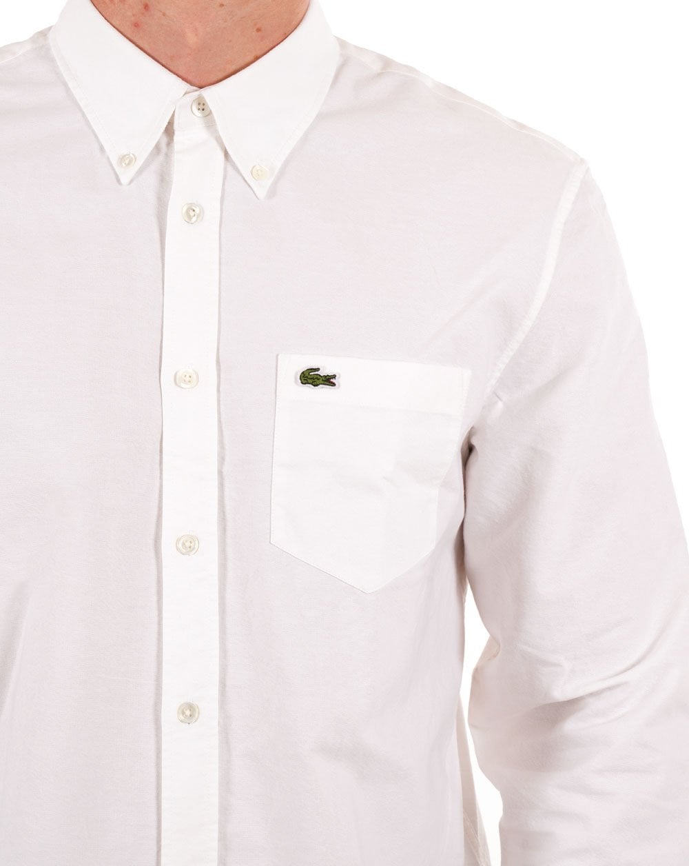 Lacoste Long Sleeve Shirt White