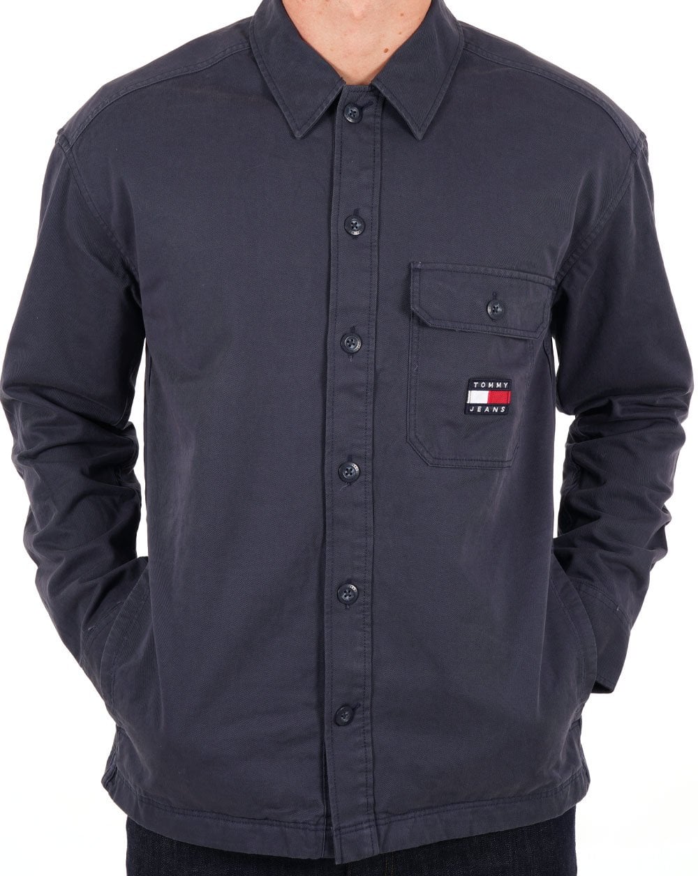 Tommy Jeans Essential Overshirt Navy
