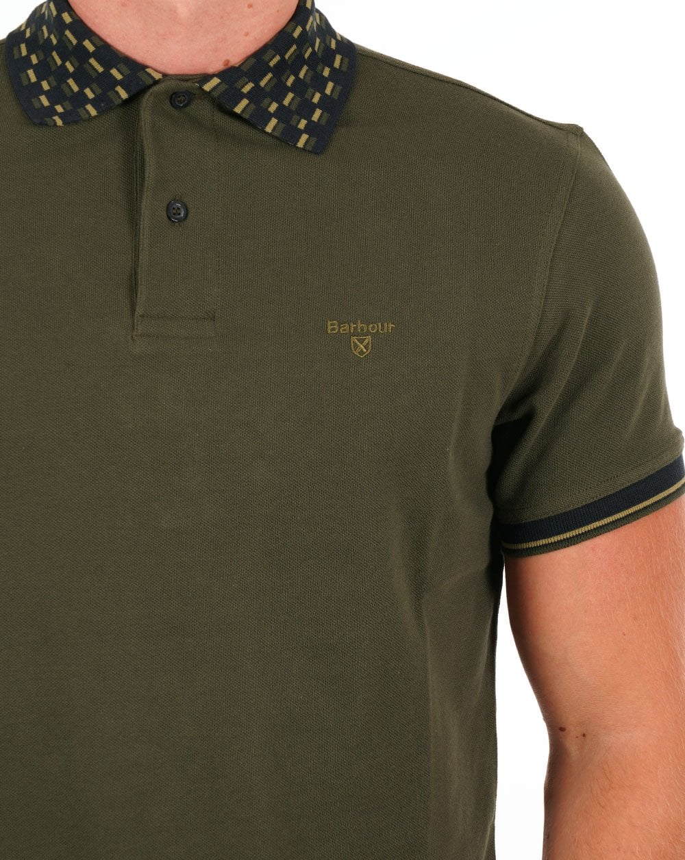 Barbour Middleham Polo Shirt Dark Olive