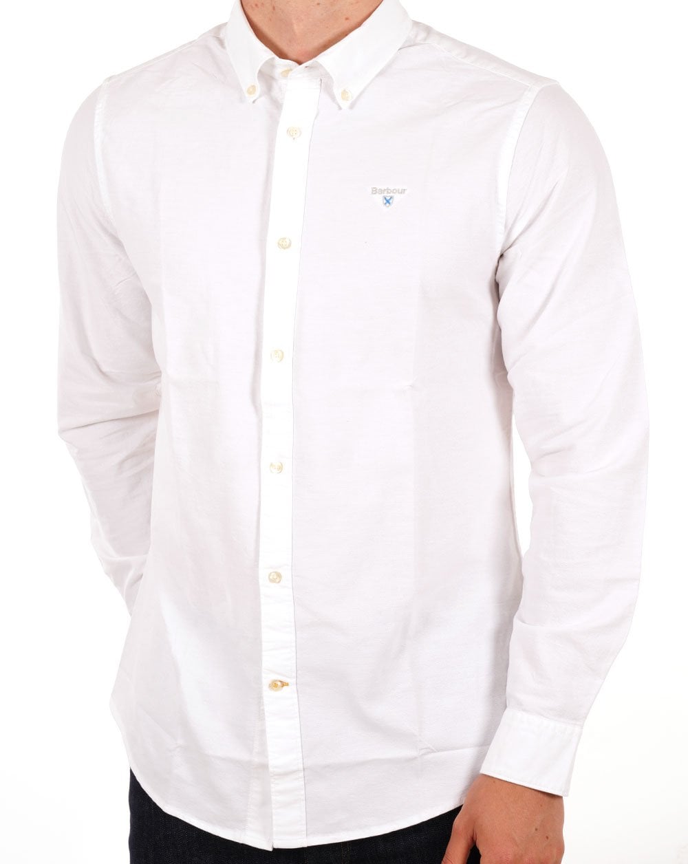Barbour Oxtown Long Sleeve Shirt White