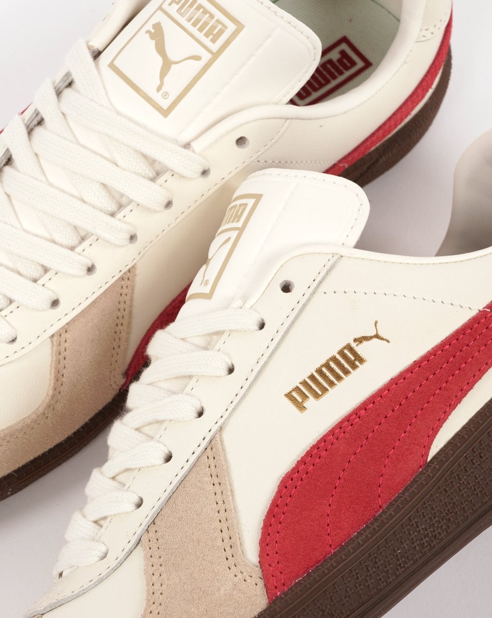 Puma Army Trainer Off White/Stone/Red