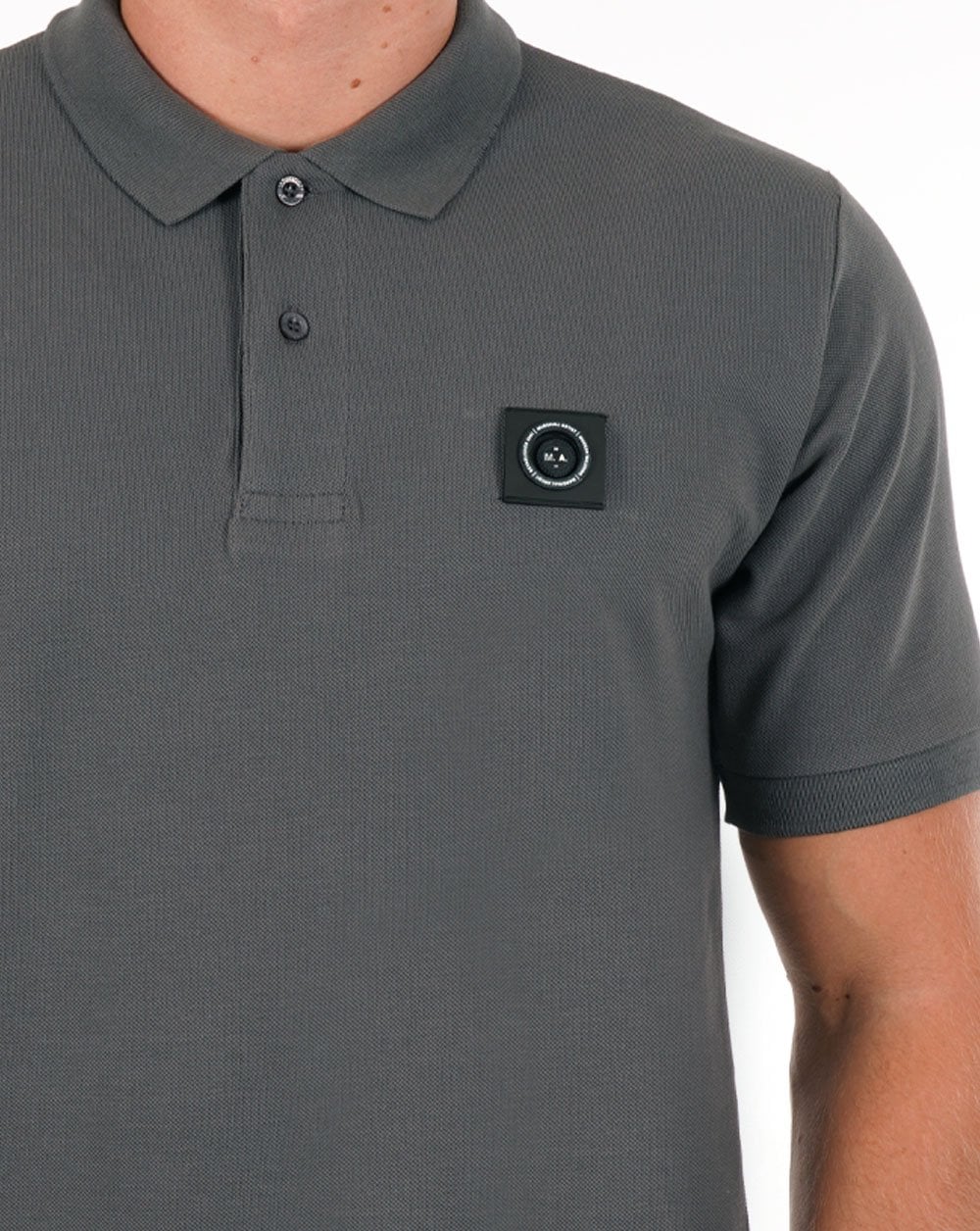 Marshall Artist Siren Polo Shirt Gull Grey