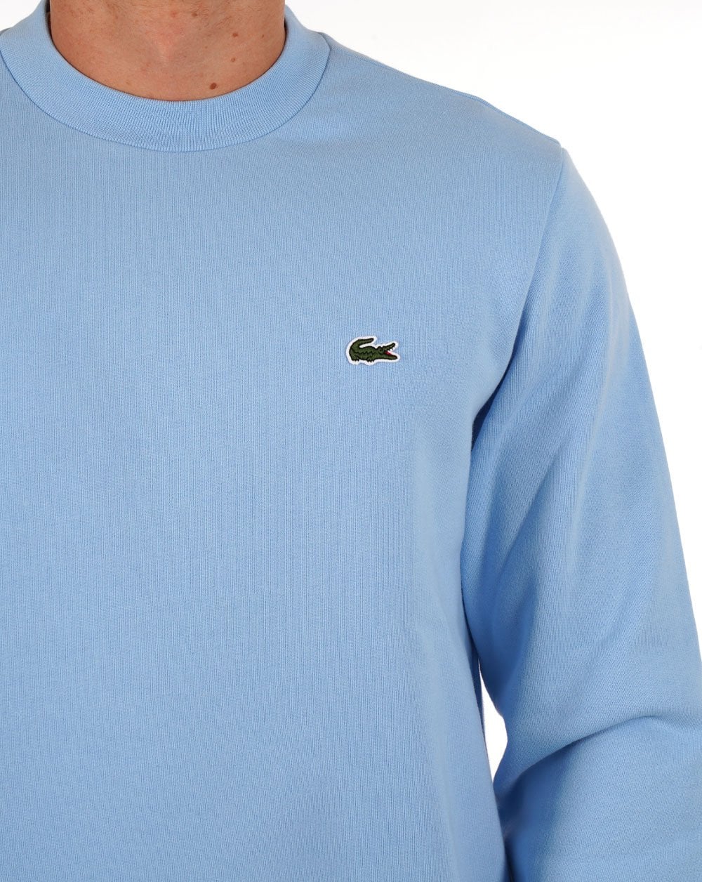 Lacoste Cotton Sweatshirt Sky Blue
