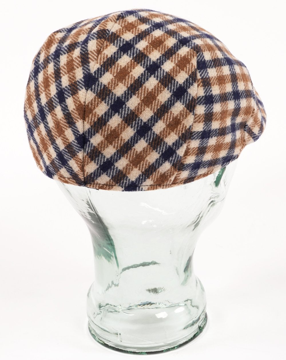 Aquascutum Flat Cap Check