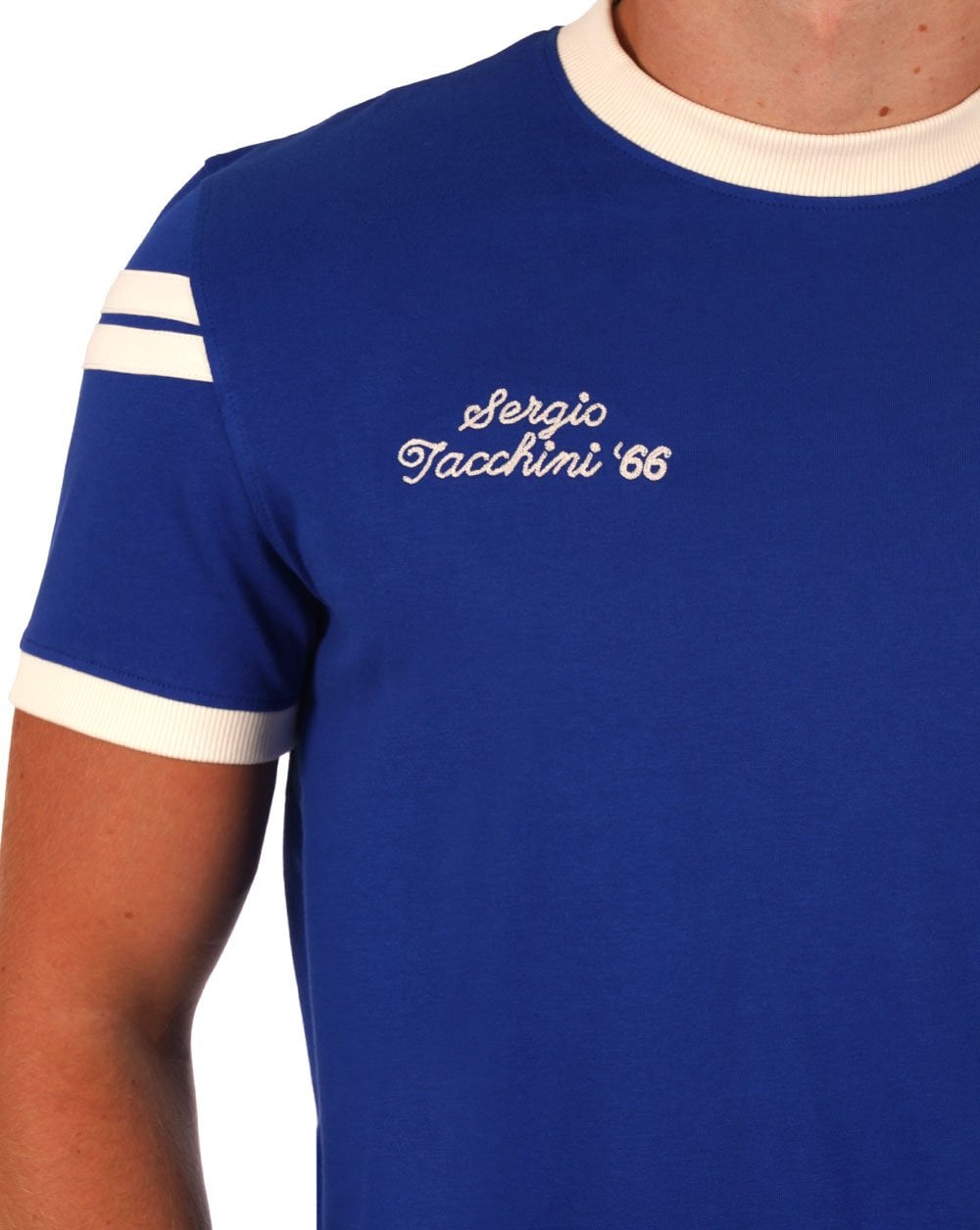 Sergio Tacchini Aless T Shirt Royal Blue