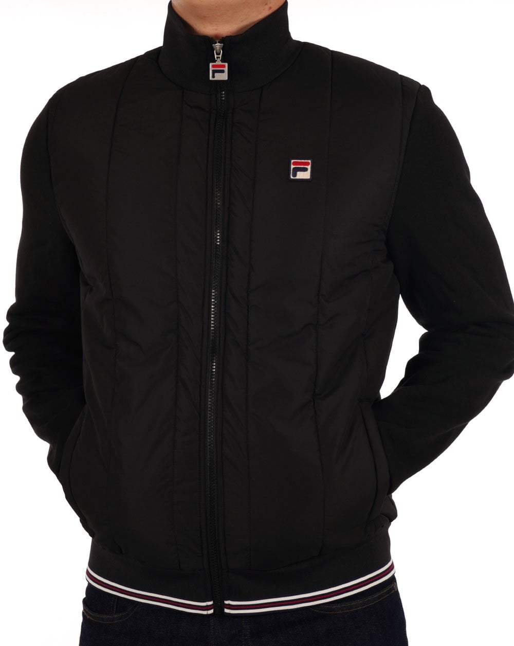 Fila Vintage Calum Puffer Jacket Black