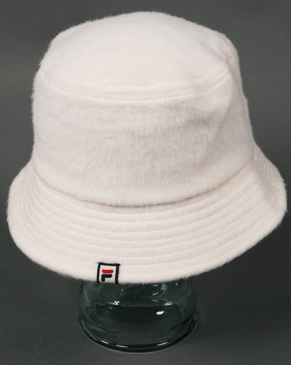 Fila Vintage Mohair Bucket Hat Gardenia