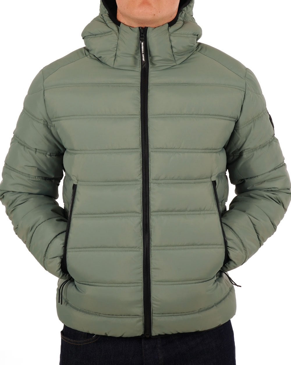 Marshall Artist Altitude Bubble Jacket Oxide Green