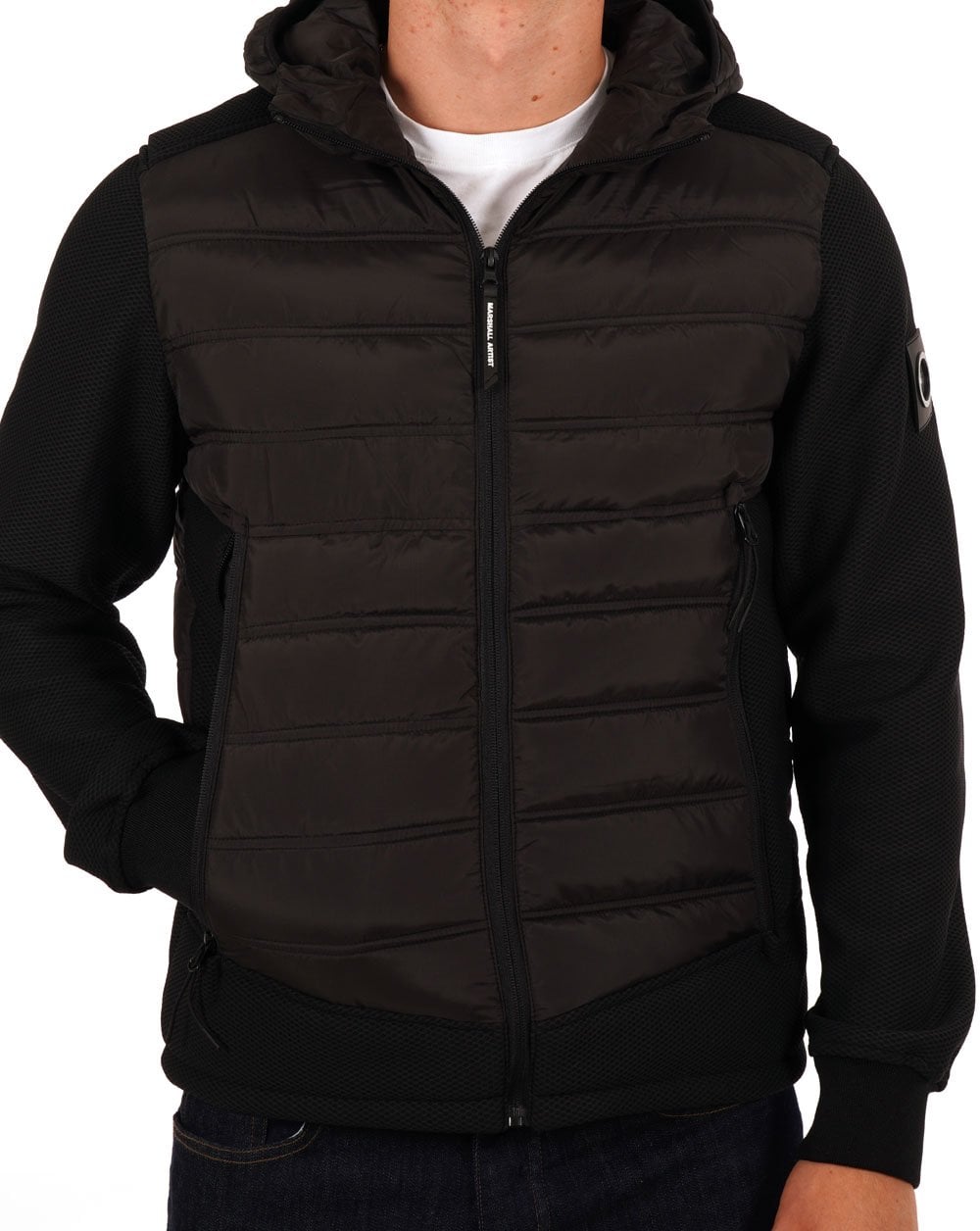 Marshall Artist Hybrid Softshell Jacket Black