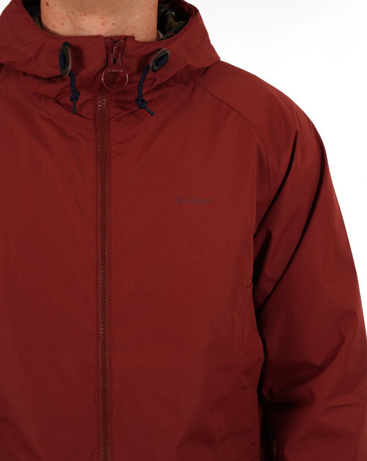 Barbour Barbour Domus Hooded Jacket Russet Brown