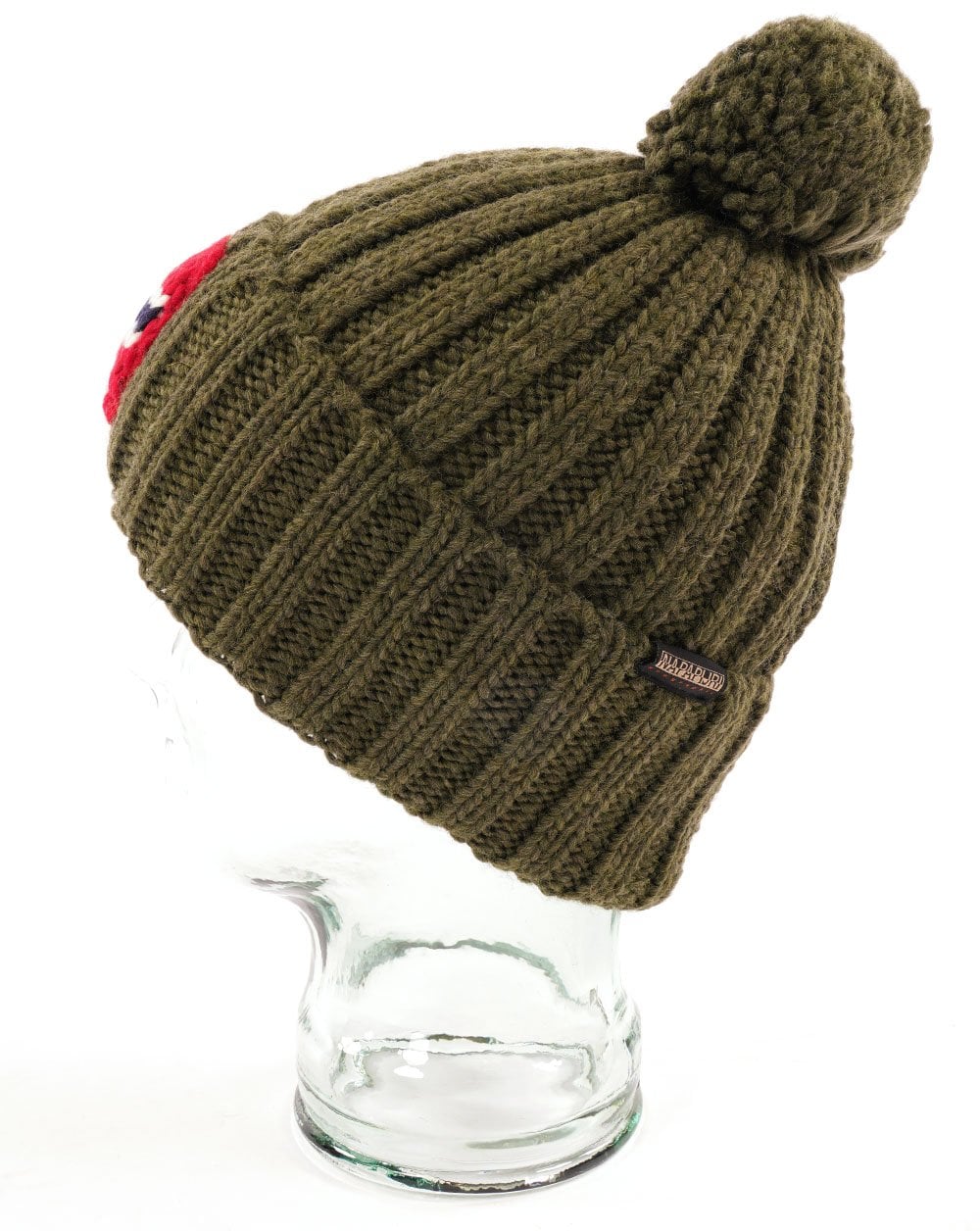 Napapijri Semiury Bobble Hat Dark Green