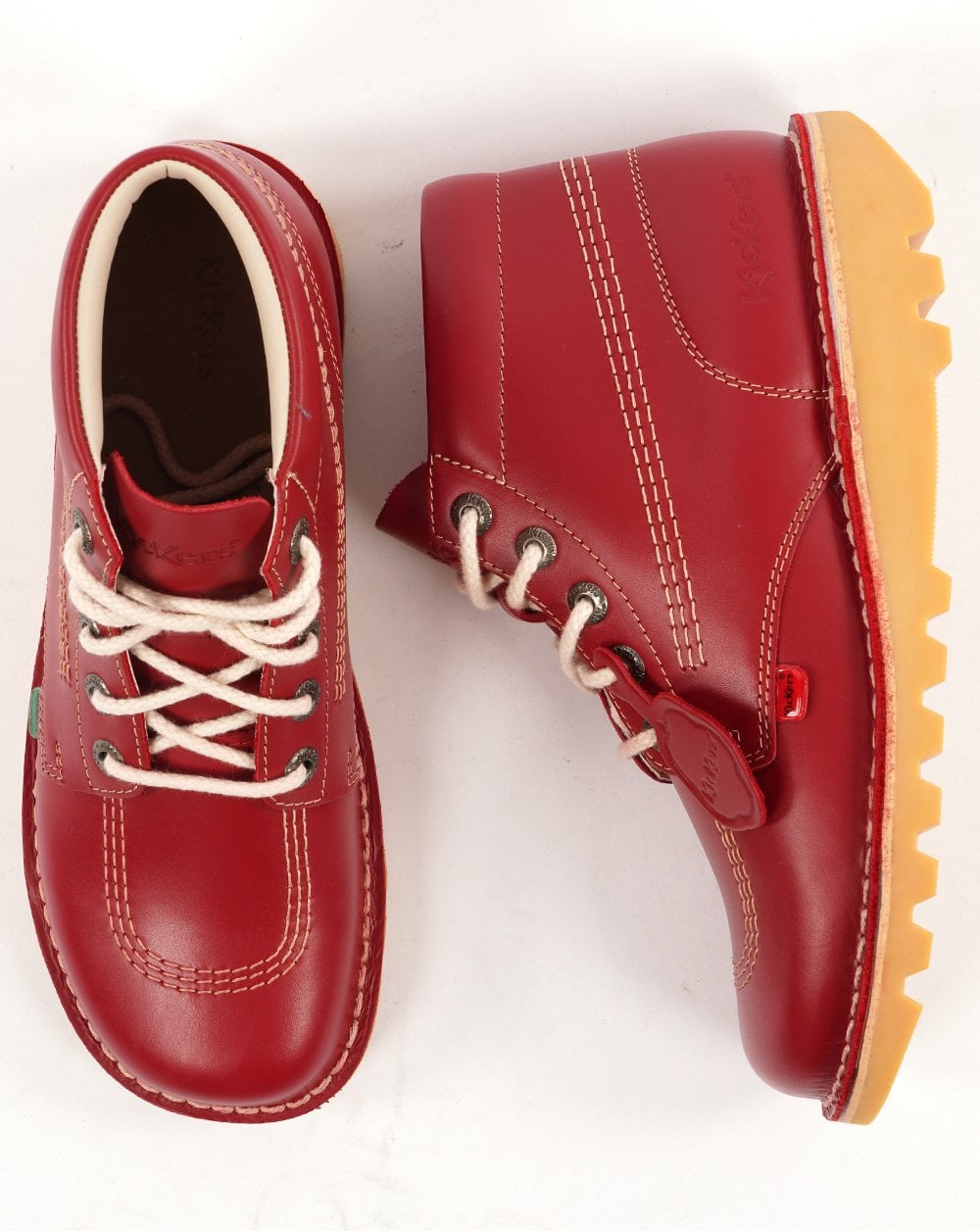 Kickers Kick Hi Boots Red