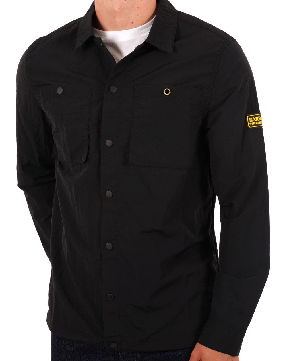 Barbour International Cadwell Overshirt Black
