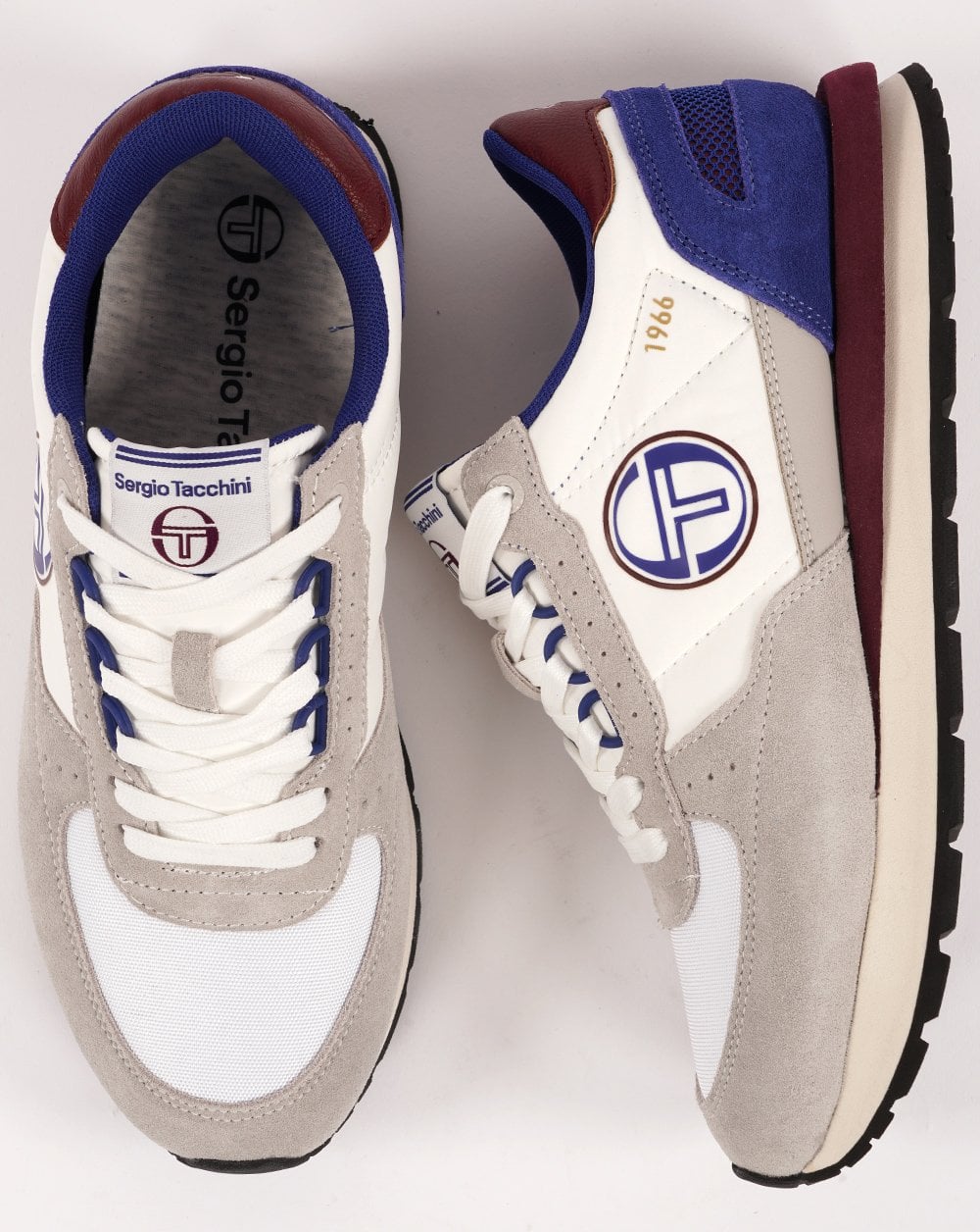 Sergio Tacchini Venezia Trainers White/Blue