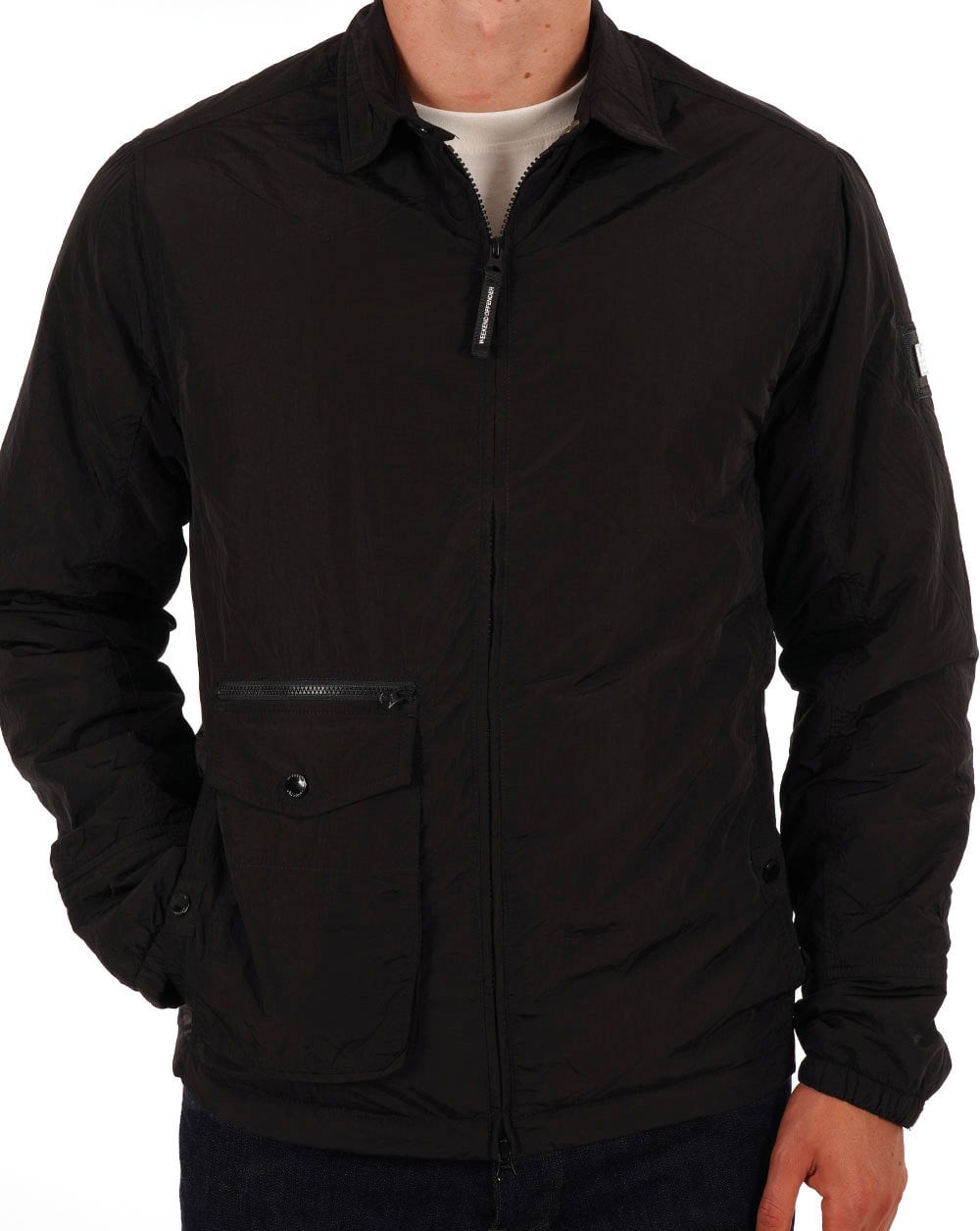 Weekend Offender Vinnie Thermo Overshirt Black