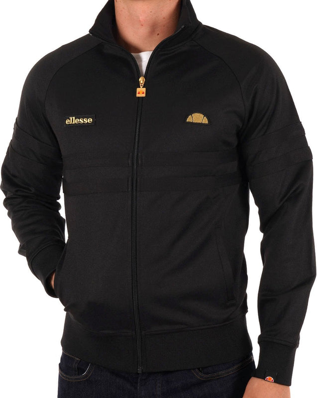 Ellesse Rimini Track Top Black/Gold
