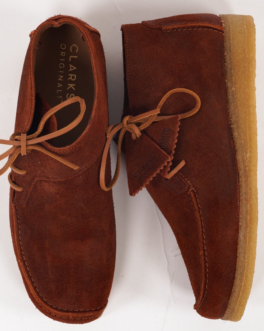 Clarks Originals Lugger Boot Rust Brown