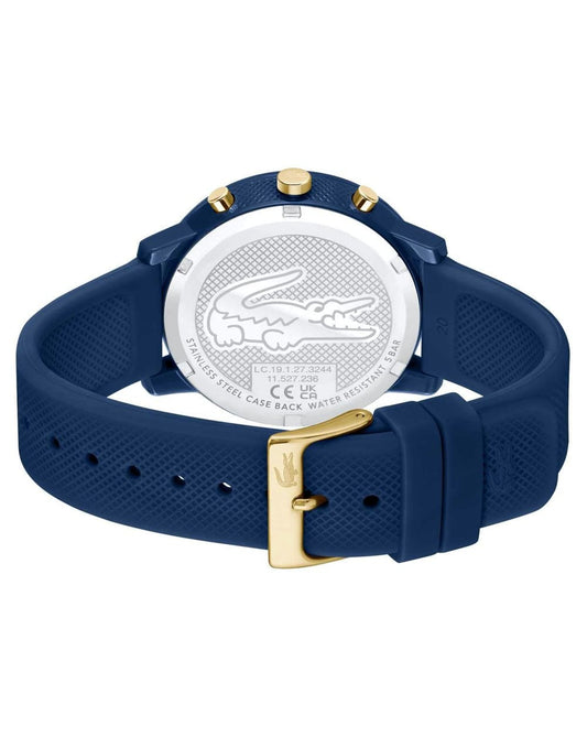 Lacoste Lacoste 12.12 Chronograph Watch Navy/Gold