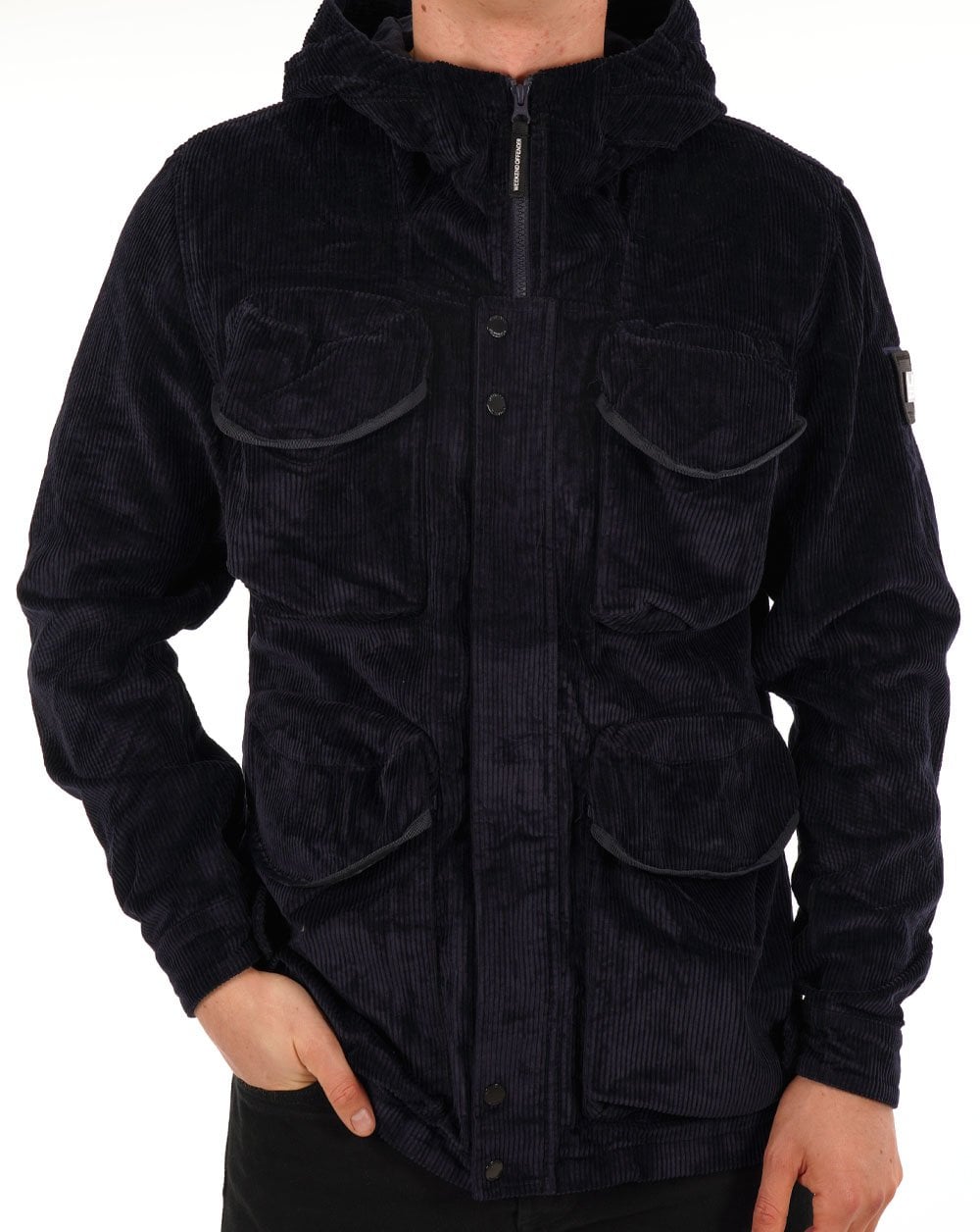 Weekend Offender Cotoca Cord Jacket Navy