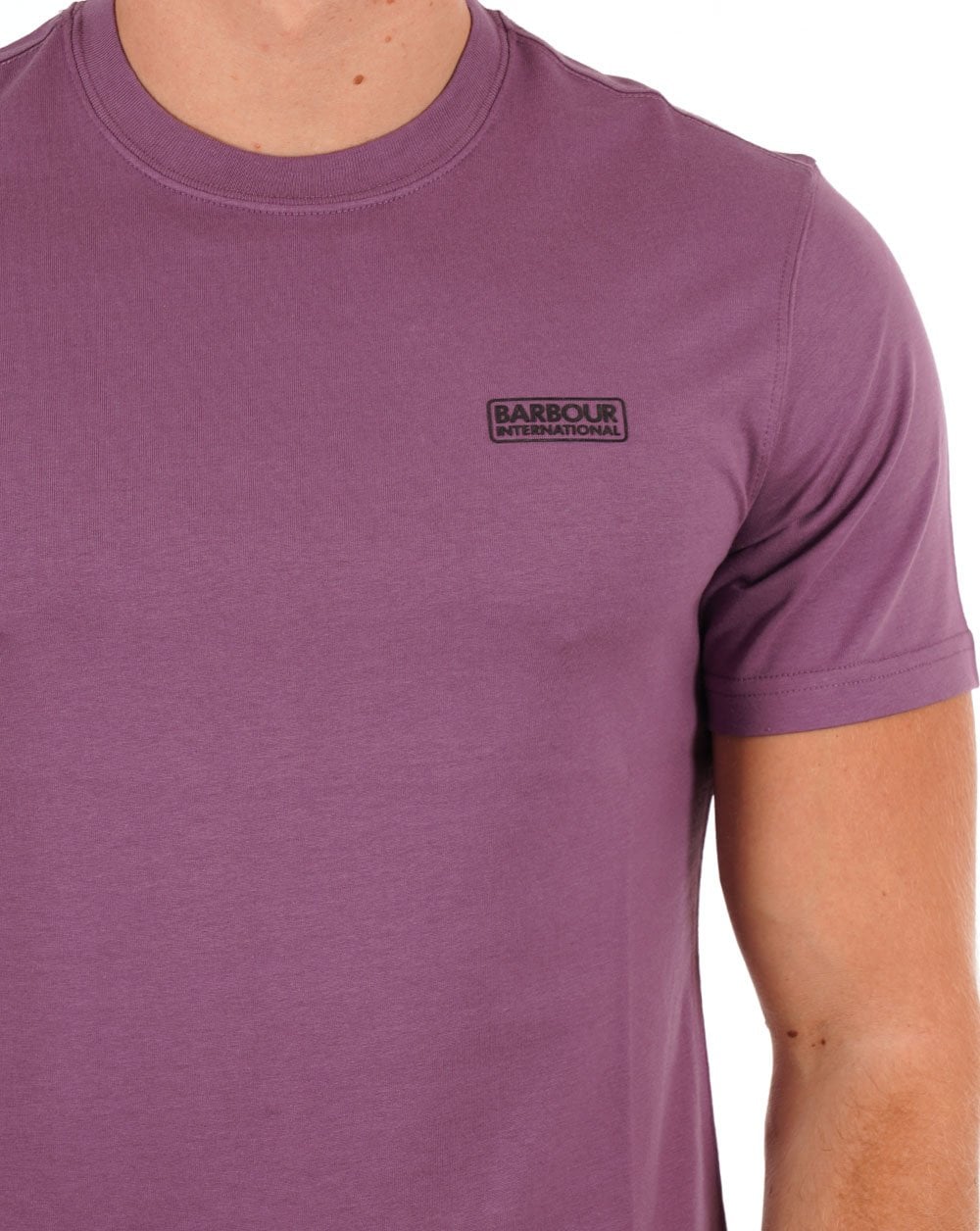 Barbour International Small Logo T-shirt Purple Haze