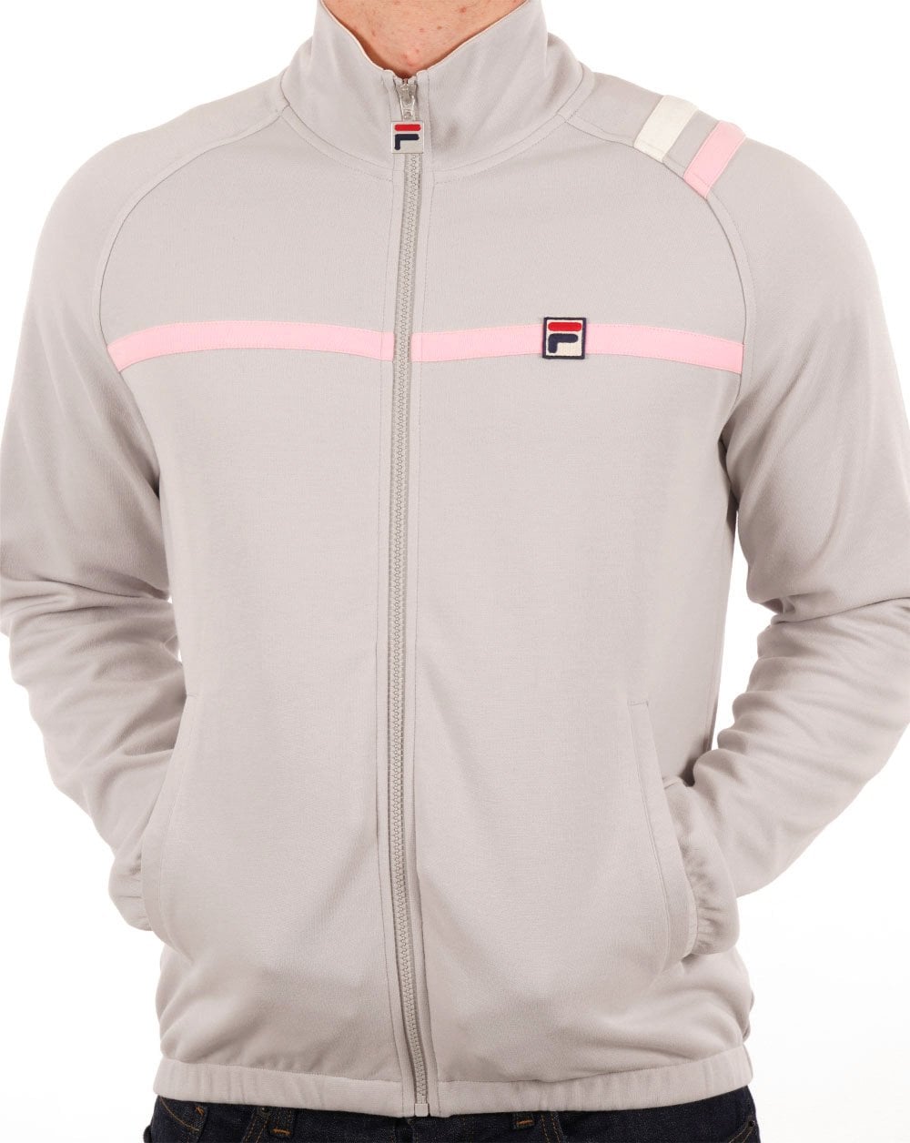 Fila Vintage Mk II Track Top Grey