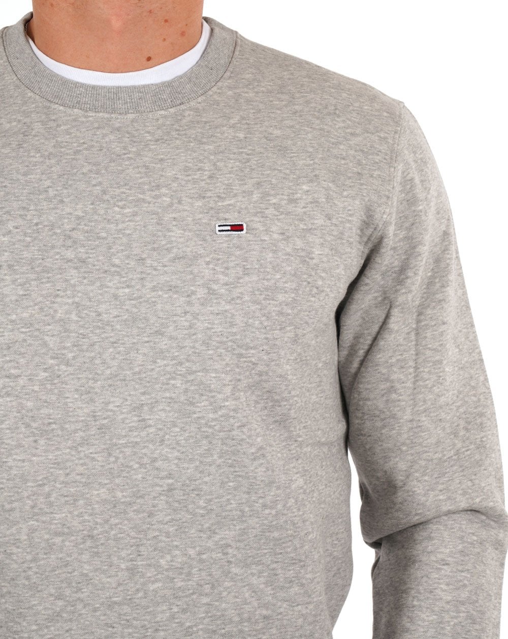 Tommy Jeans Sweatshirt Light Grey Melange