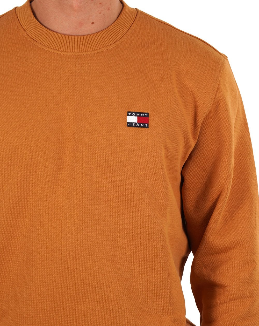 Tommy Jeans Crew Neck Sweatshirt Toffee
