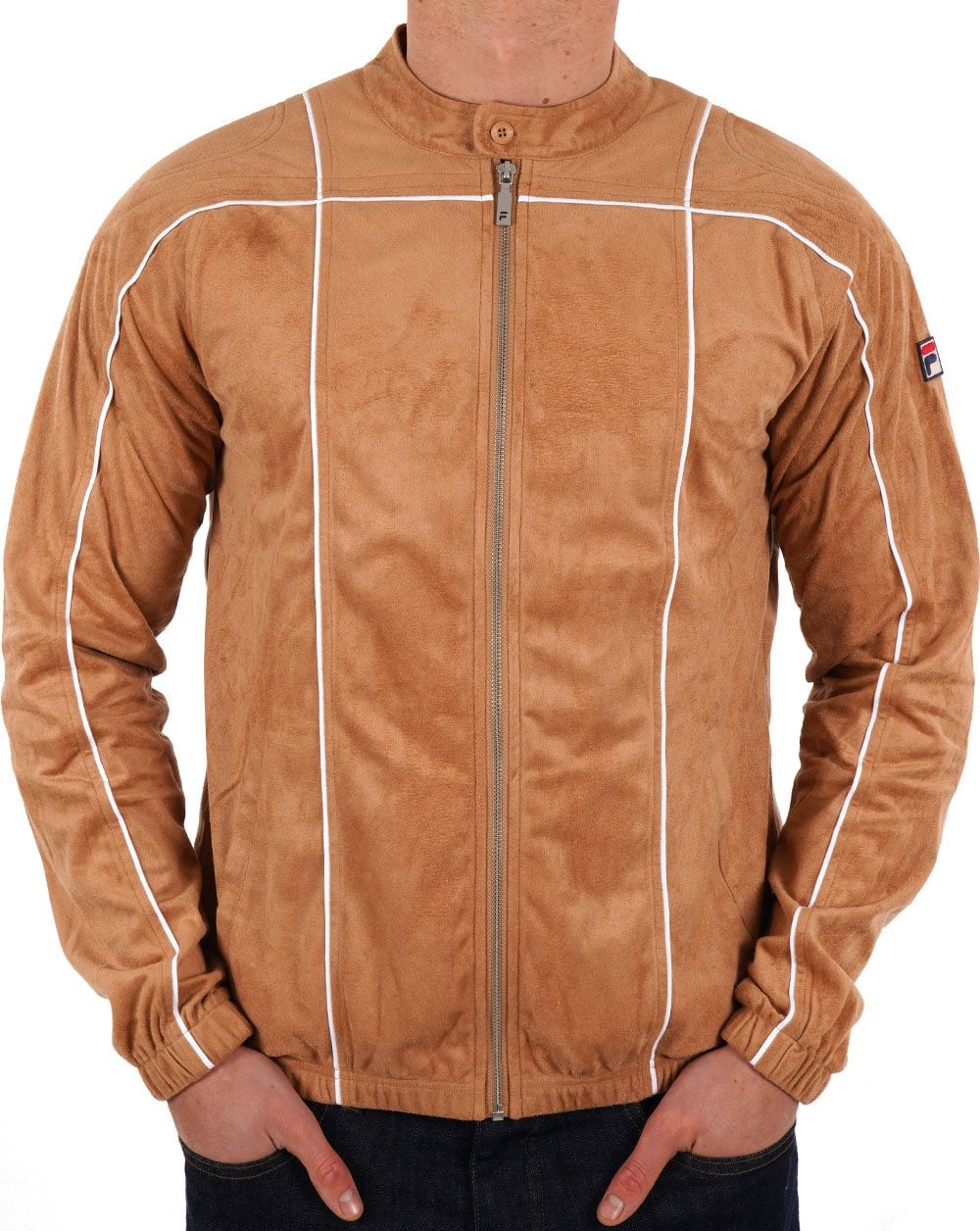 Fila Vintage Terrinda Track Top Tan