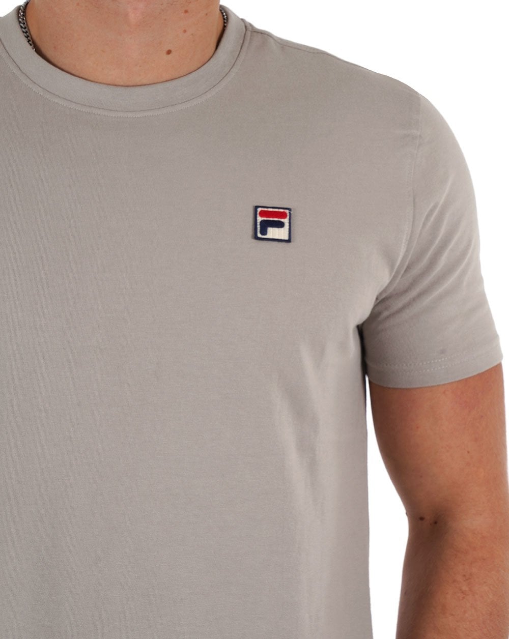 Fila Vintage Sunny T Shirt Light Silver Grey
