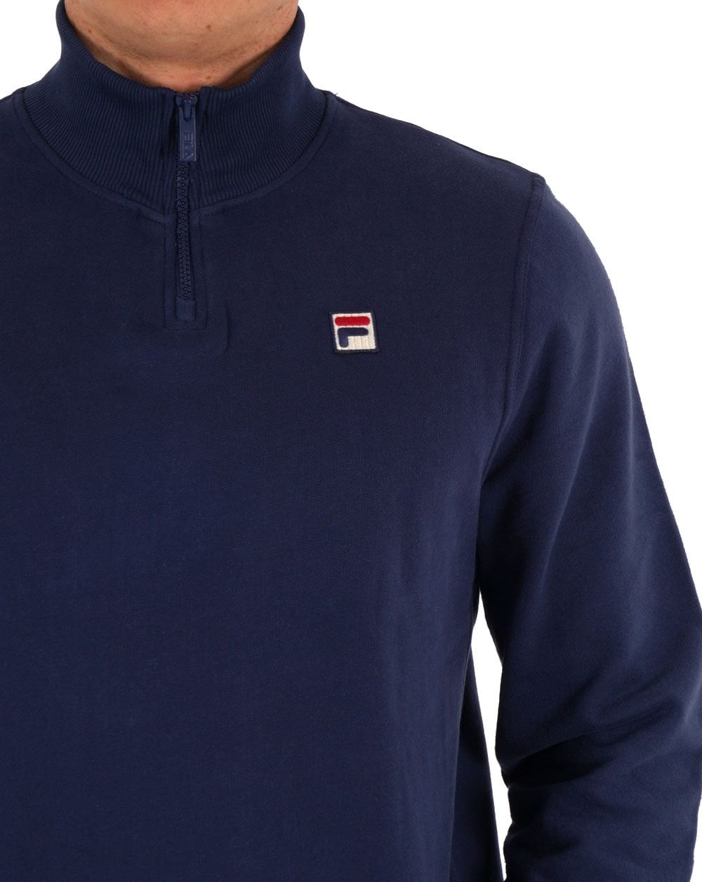 Fila Vintage 1/4 Zip Sweat Navy
