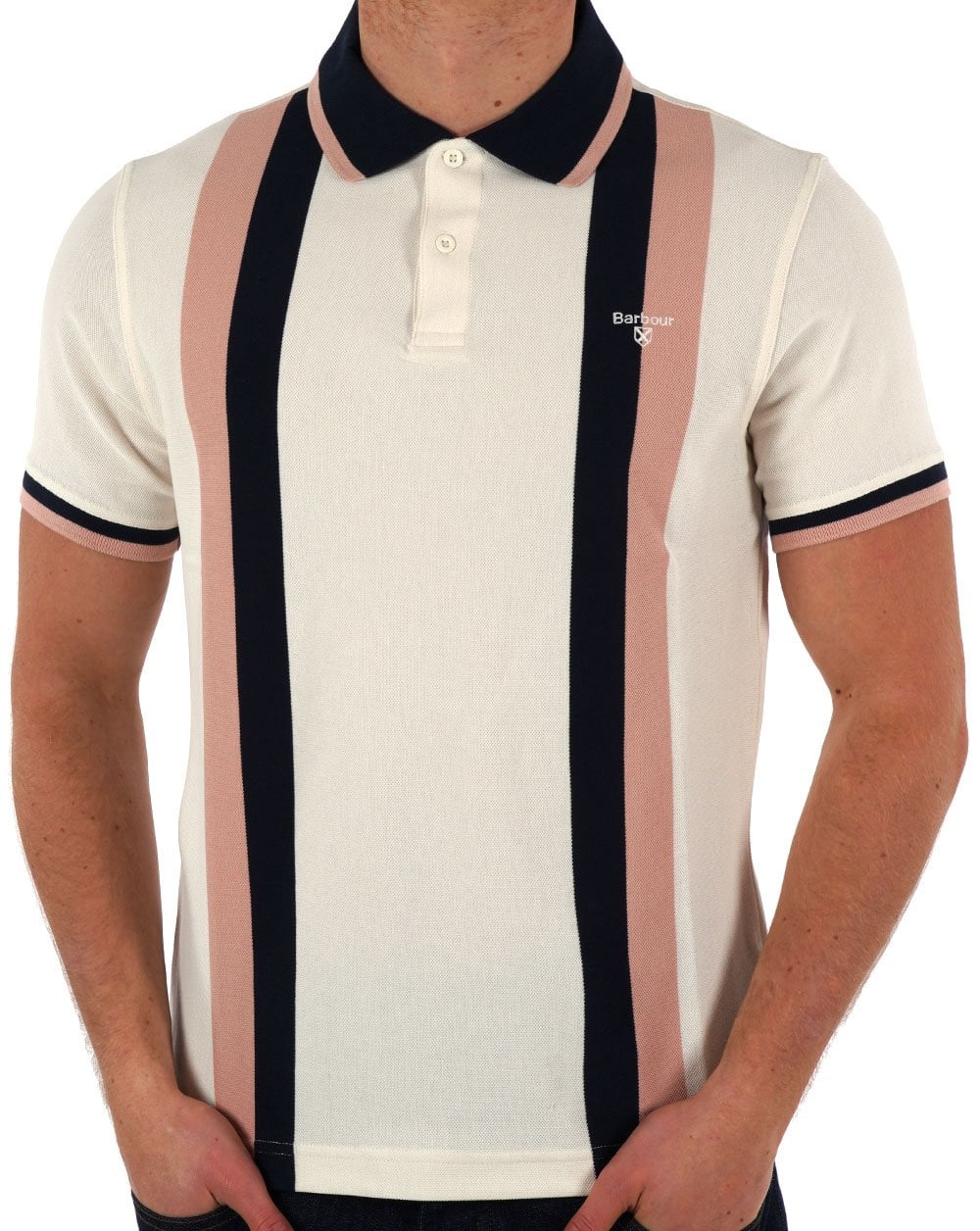 Barbour Howdon Polo Whisper White
