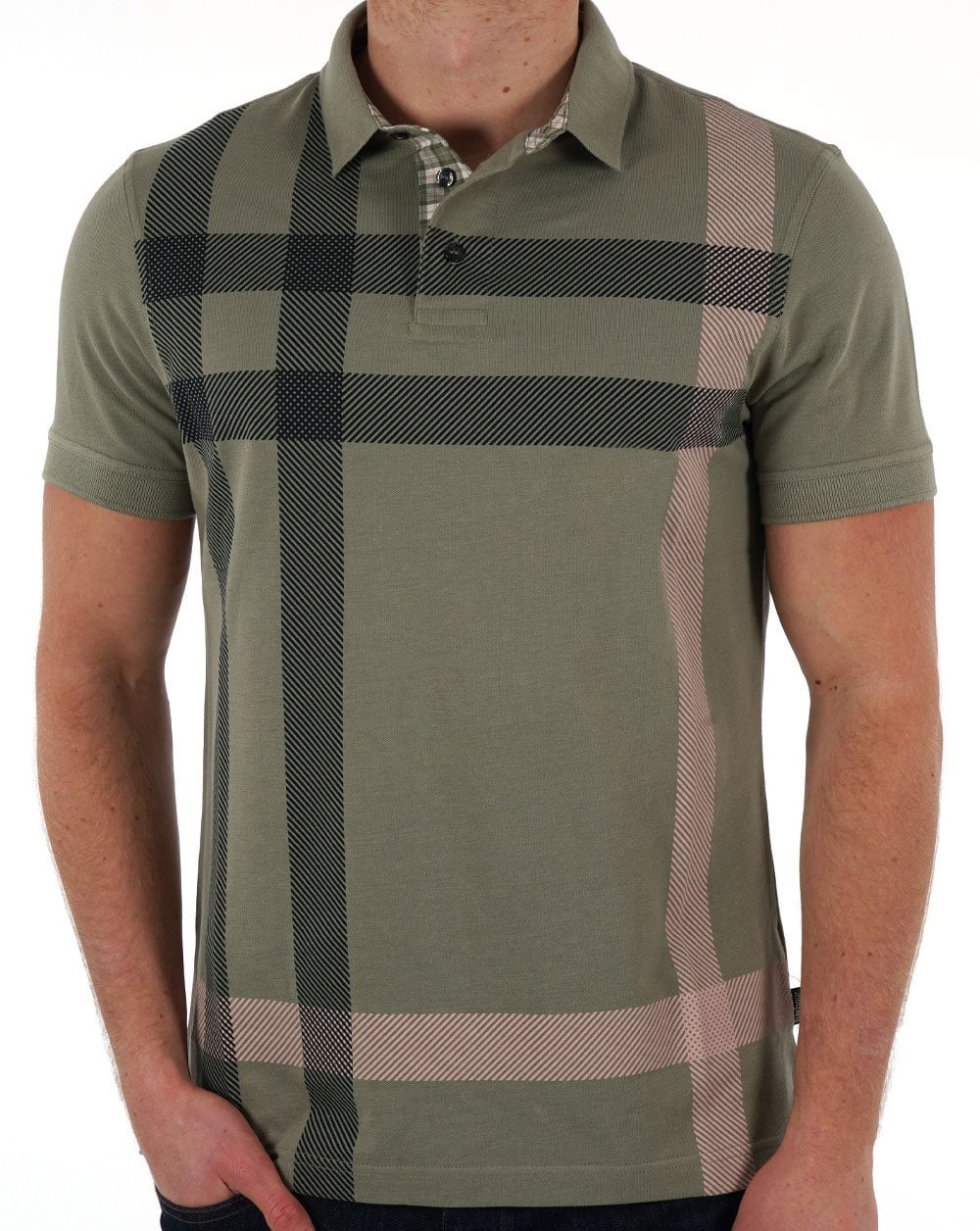 Barbour Blaine Polo Dusty Green