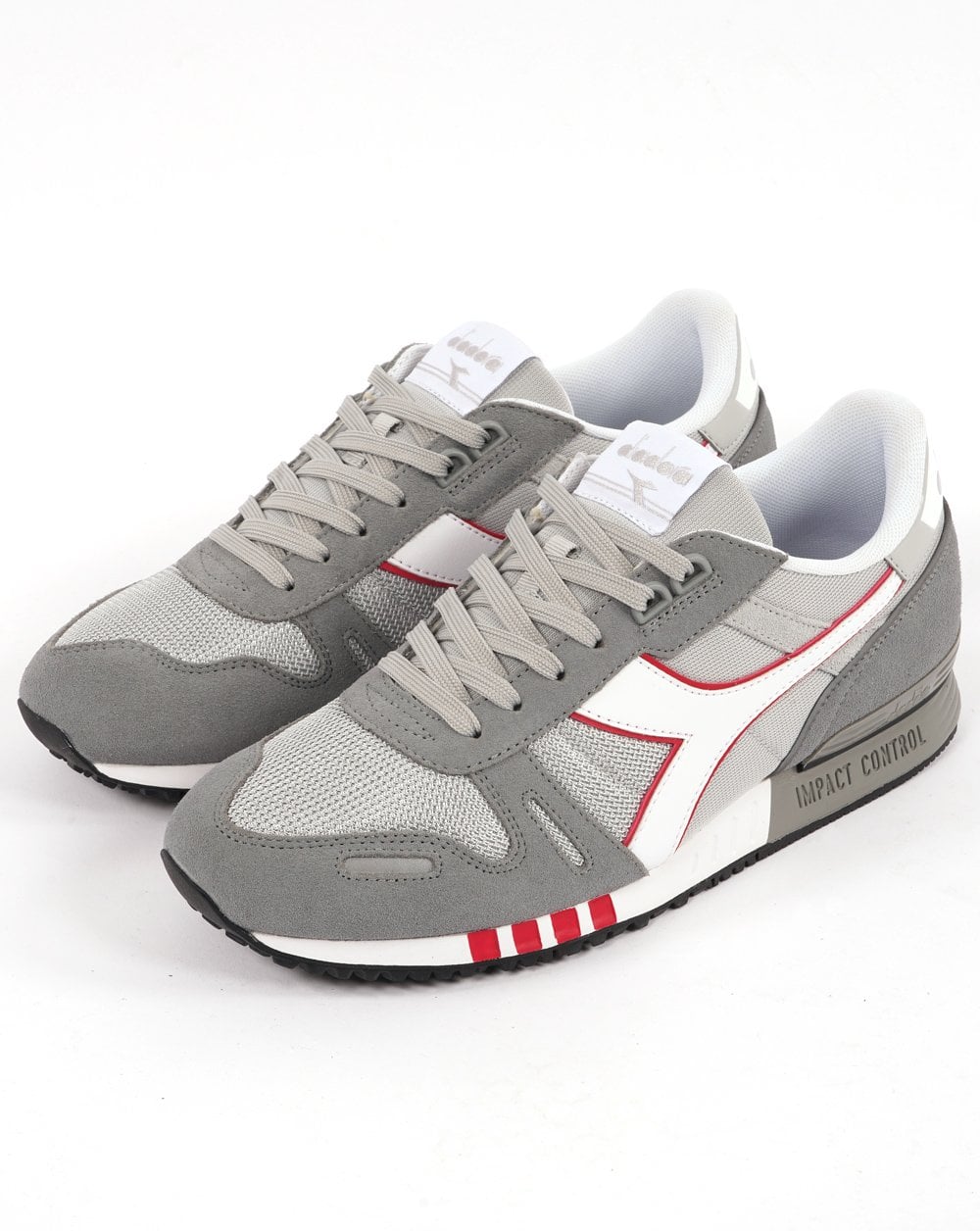Diadora Seb Titan Trainer Grey White Red