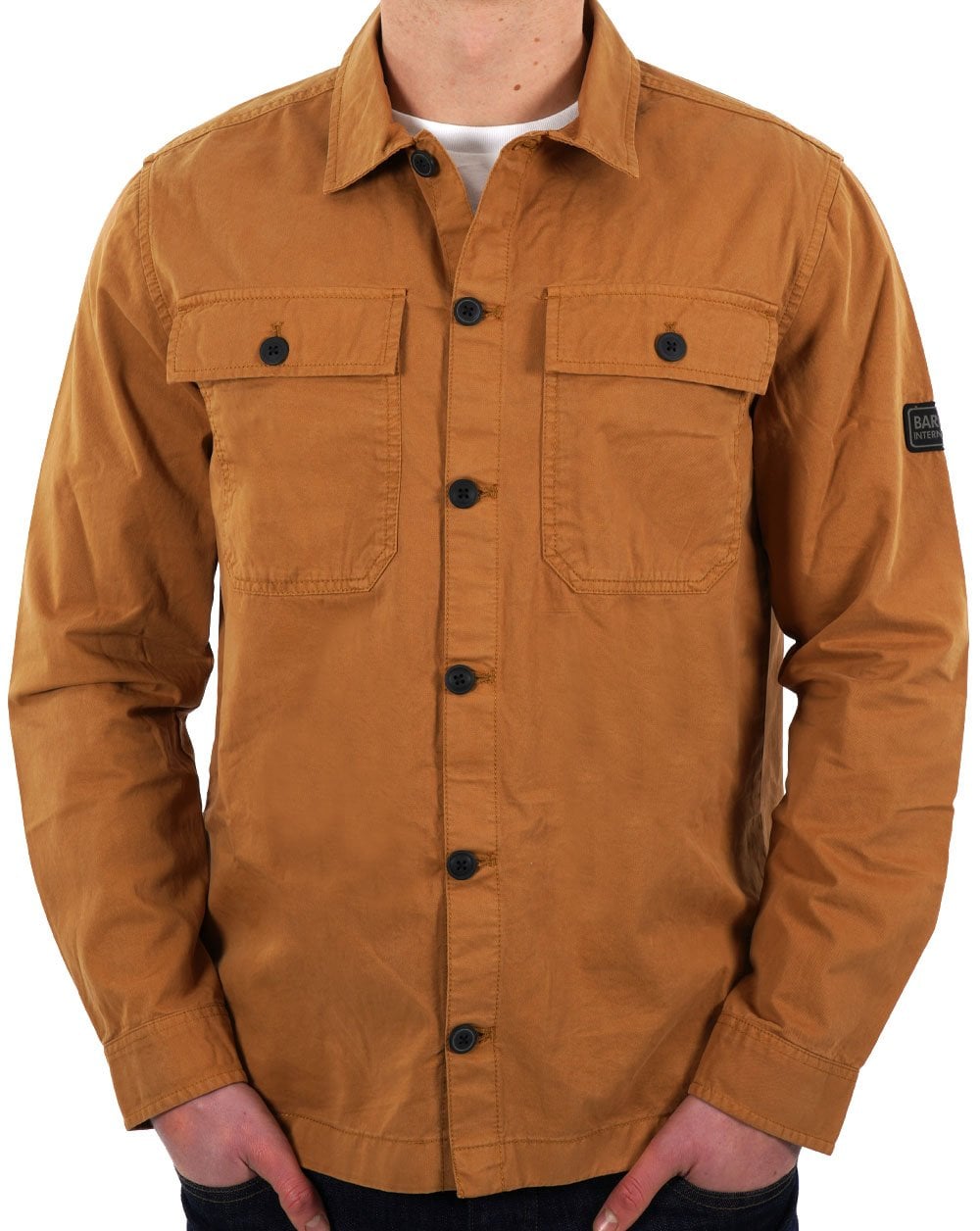Barbour International Adey Overshirt Desert
