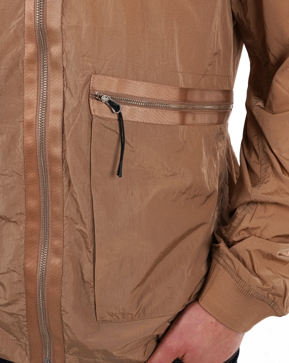 Weekend Offender Zingaro Overshirt Cognac