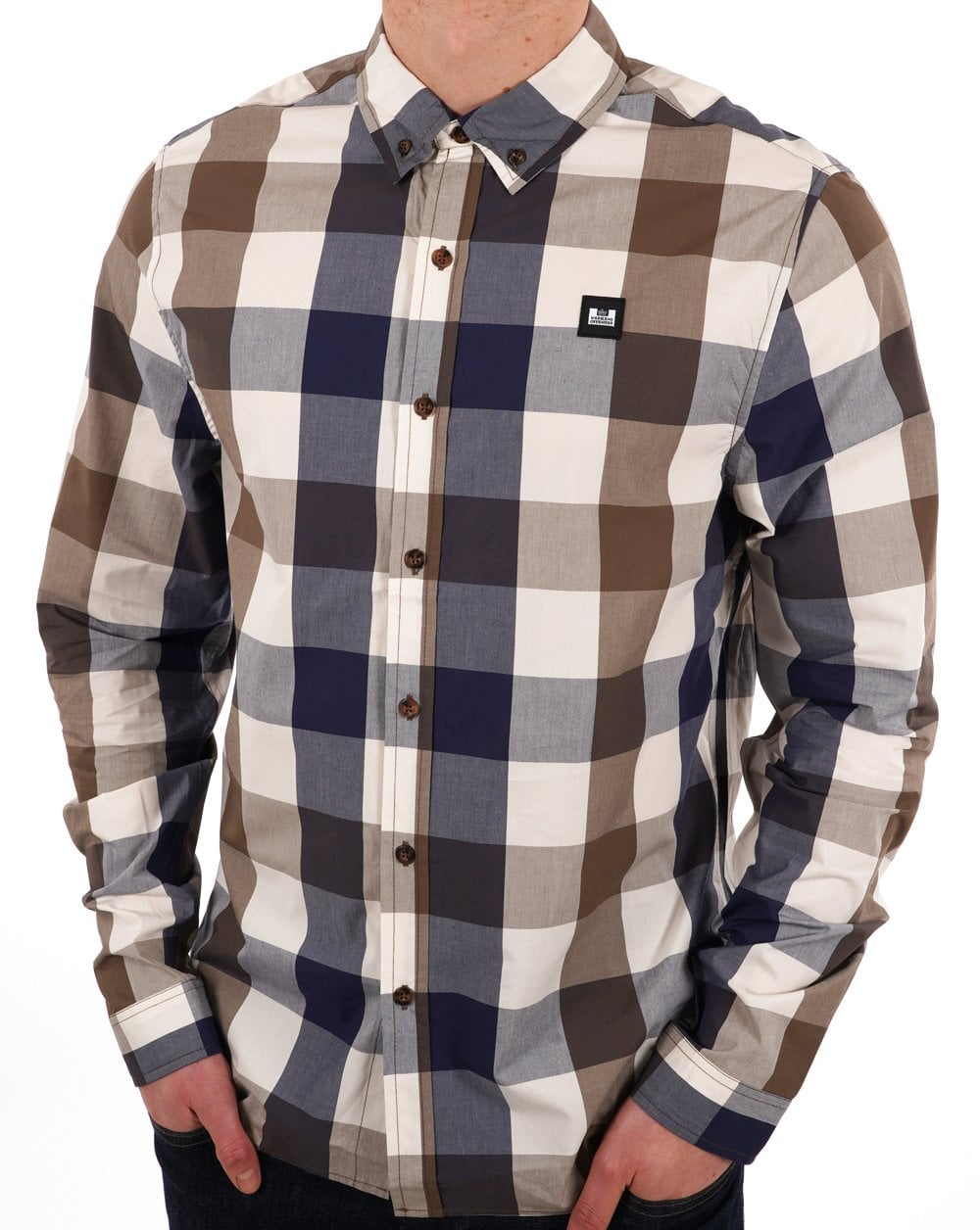 Weekend Offender Lisbon Shirt Large House Check