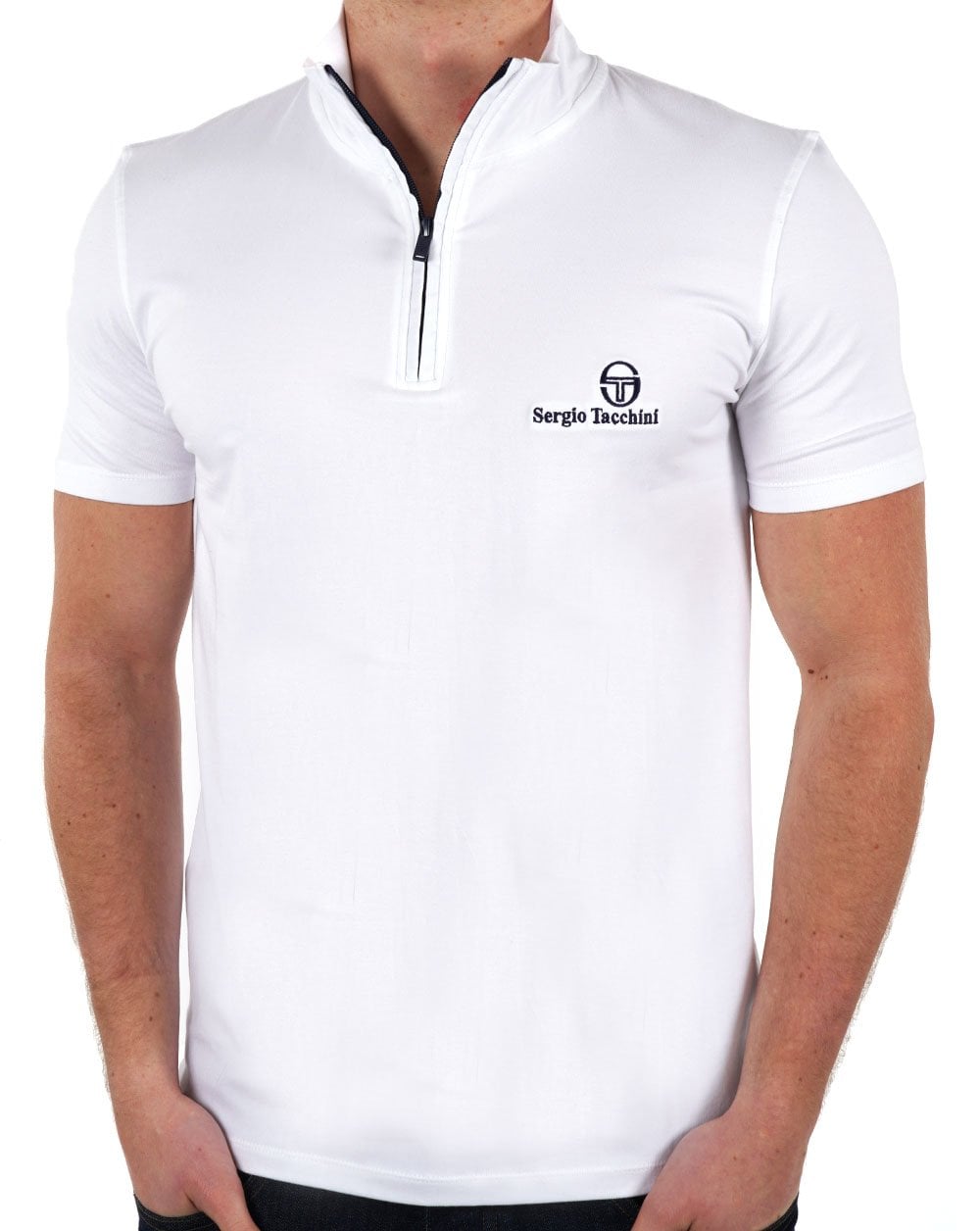 Sergio Tacchini Daytone 1/4 Zip Top White