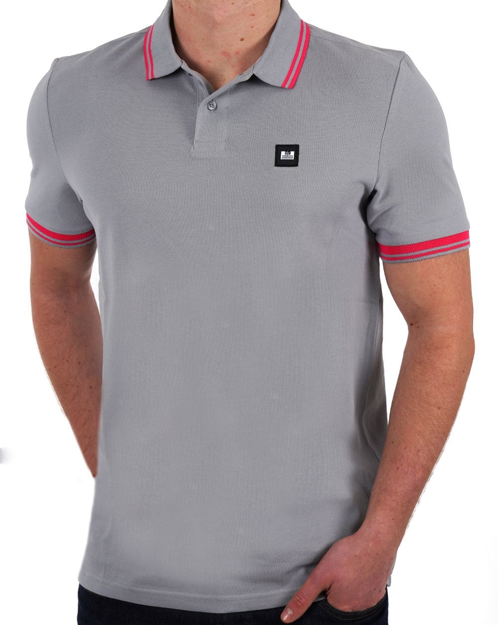 Weekend Offender Levanto Polo Shirt Smokey Grey