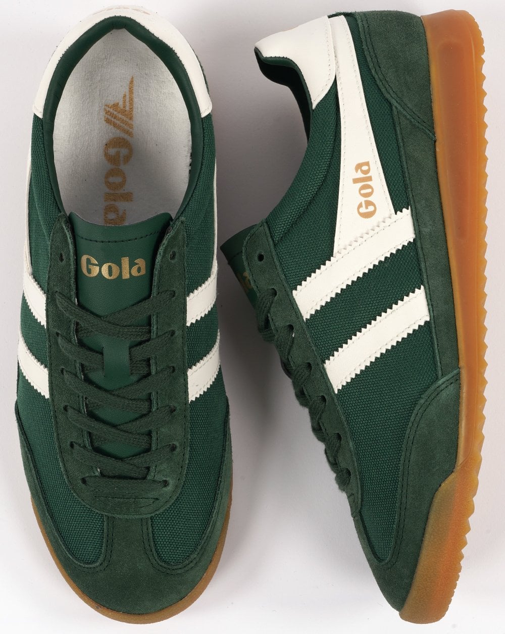 Gola Tornado Trainer Evergreen/Off White
