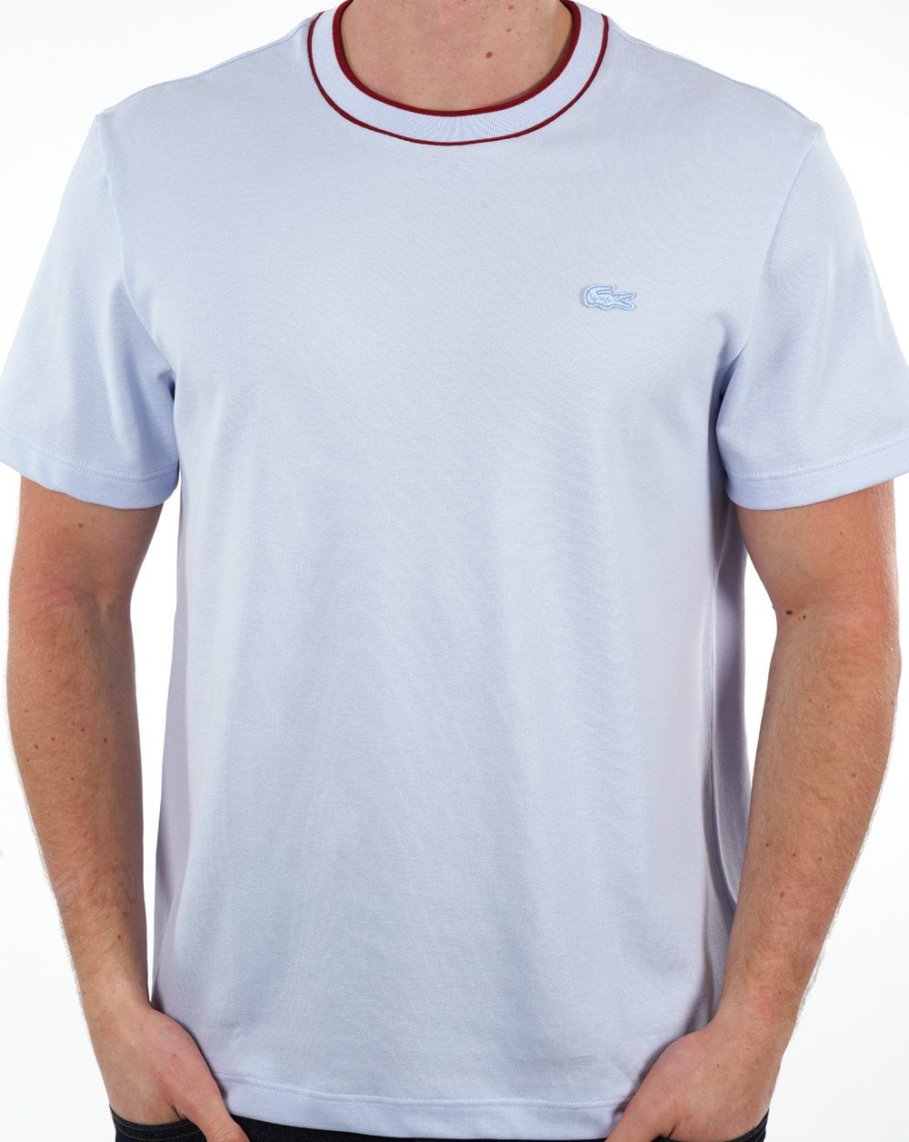 Lacoste Stretch Pique T-shirt Light Blue