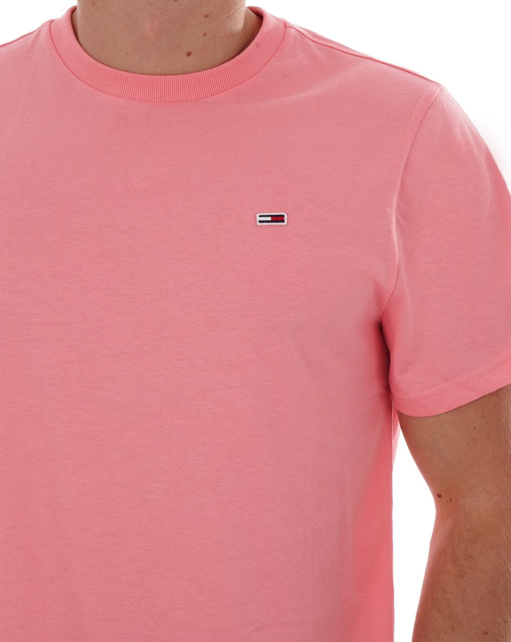 Tommy Jeans T-shirt Coral Pink