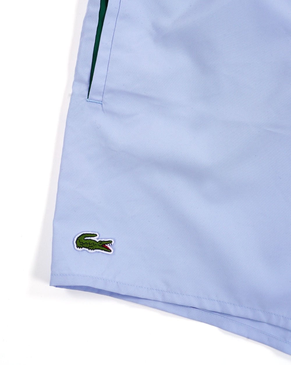 Lacoste Swim Shorts Light Blue/Green