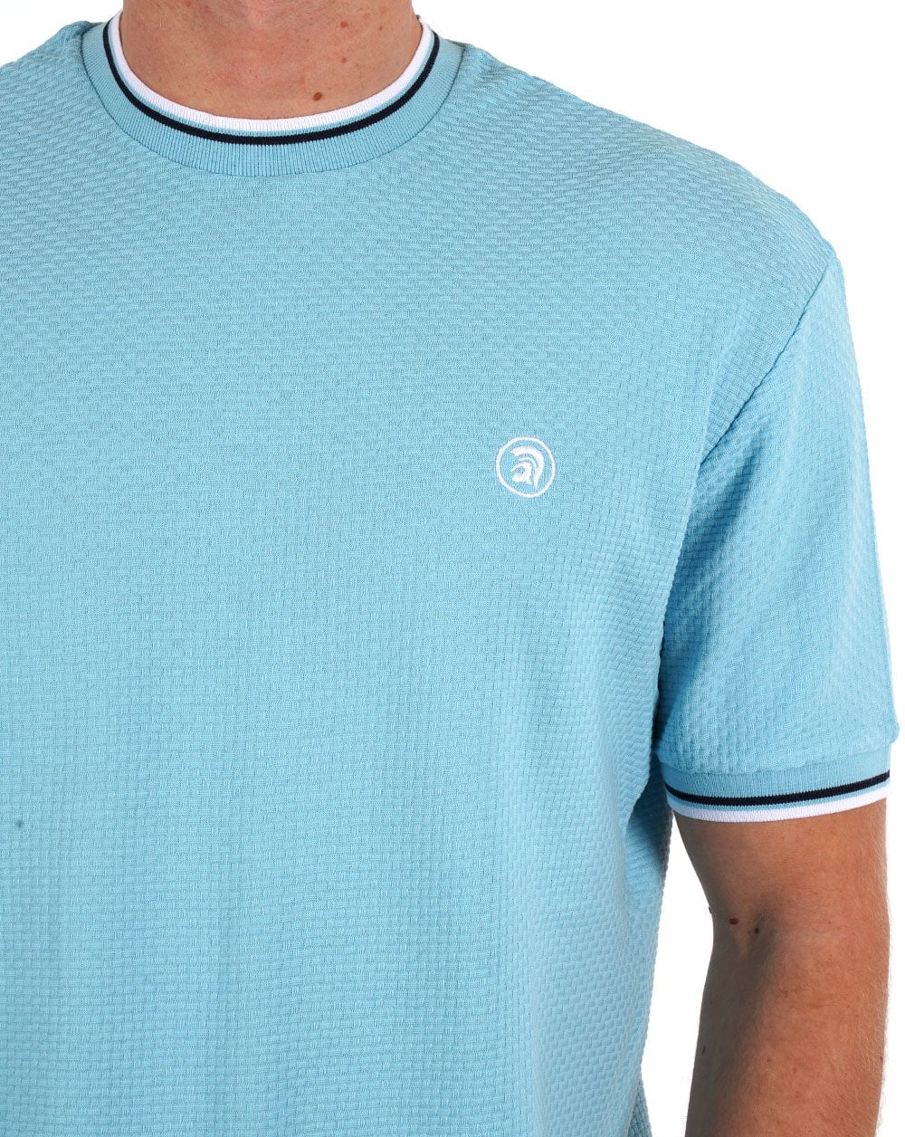 Trojan Twin Tipped Textured T-shirt Mint
