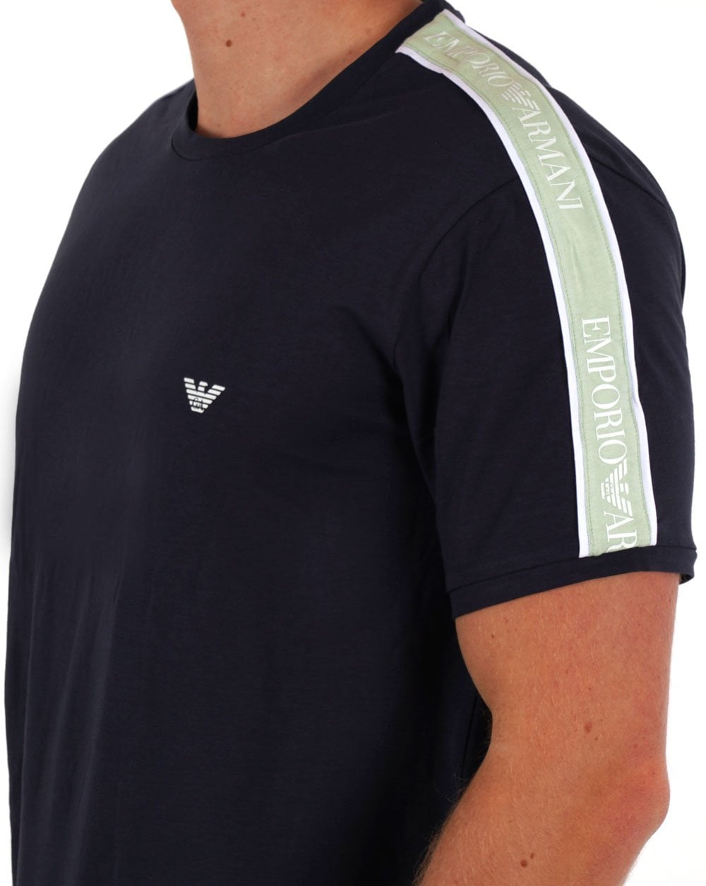 Emporio Armani Taping Loungewear T-shirt Navy Blue