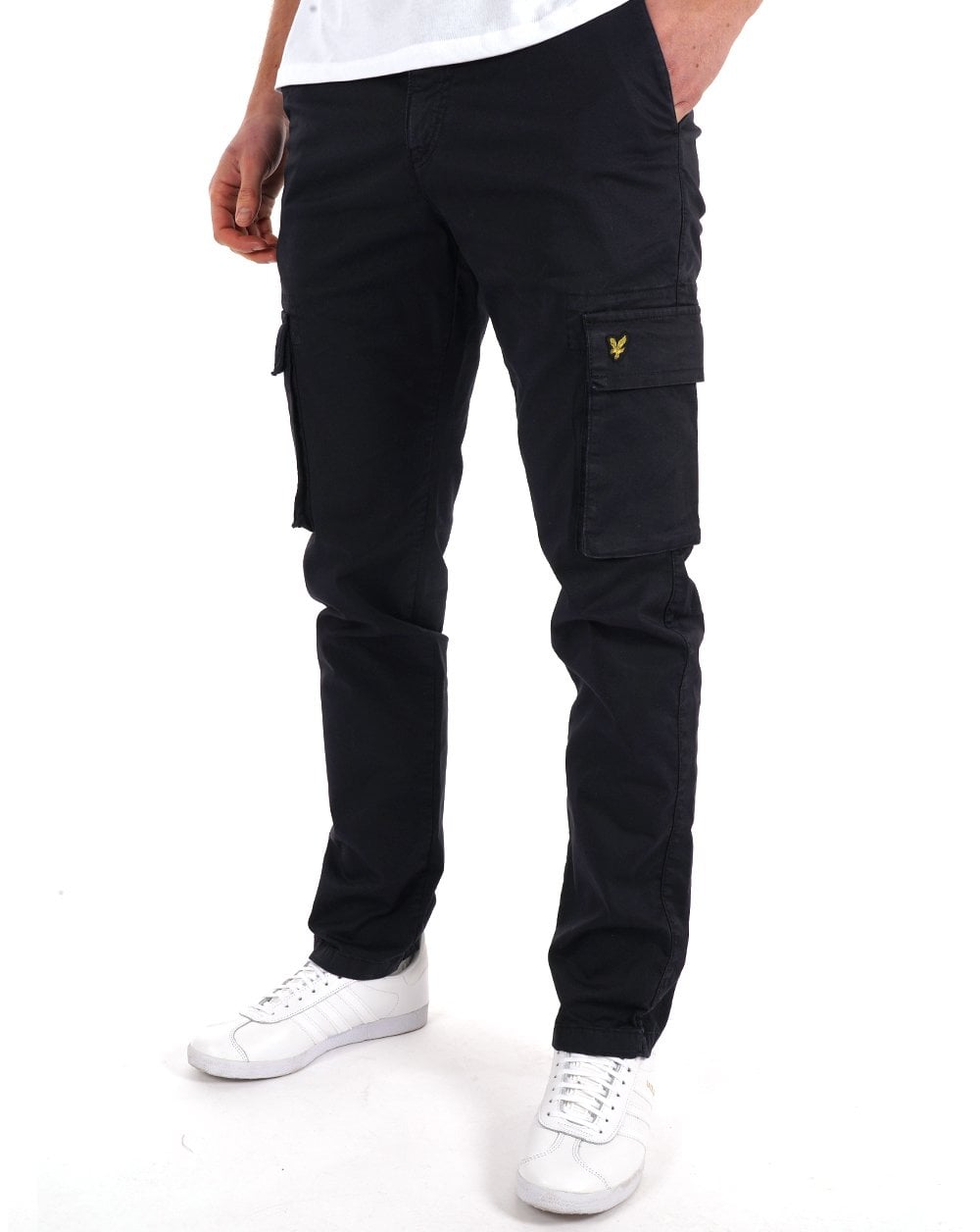Lyle & Scott Main Road Cargo Trousers Dark Navy