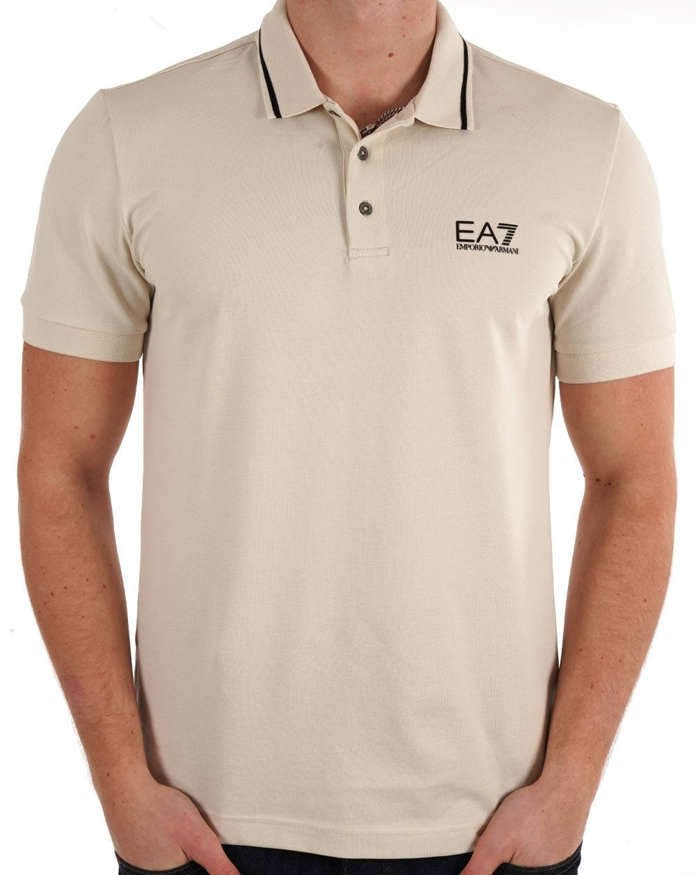 EA7 Emporio Armani Polo Shirt Stone
