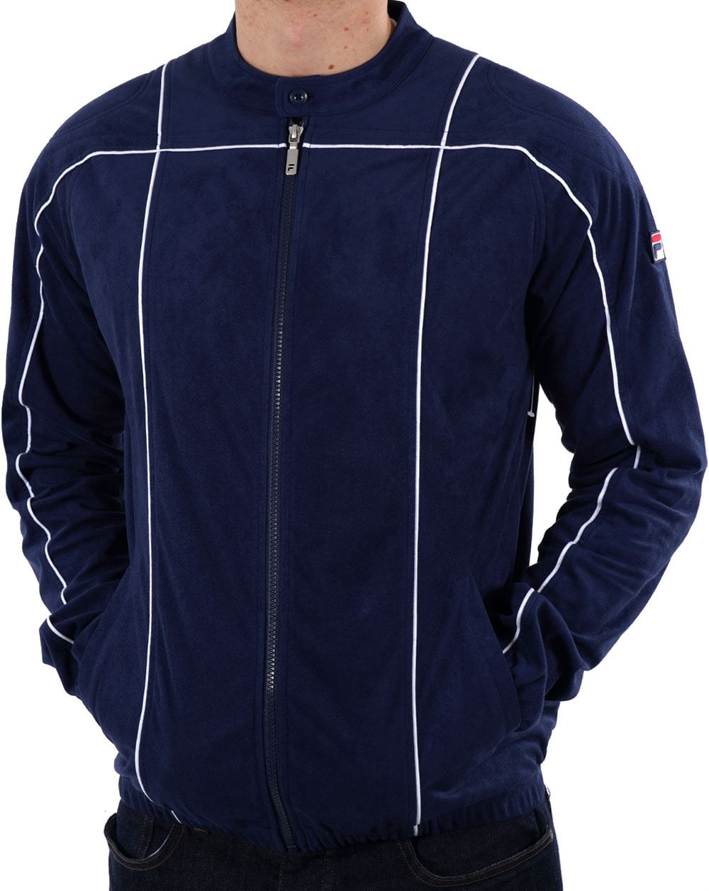 Fila Vintage Terrinda Mk3 Track Top Navy/White
