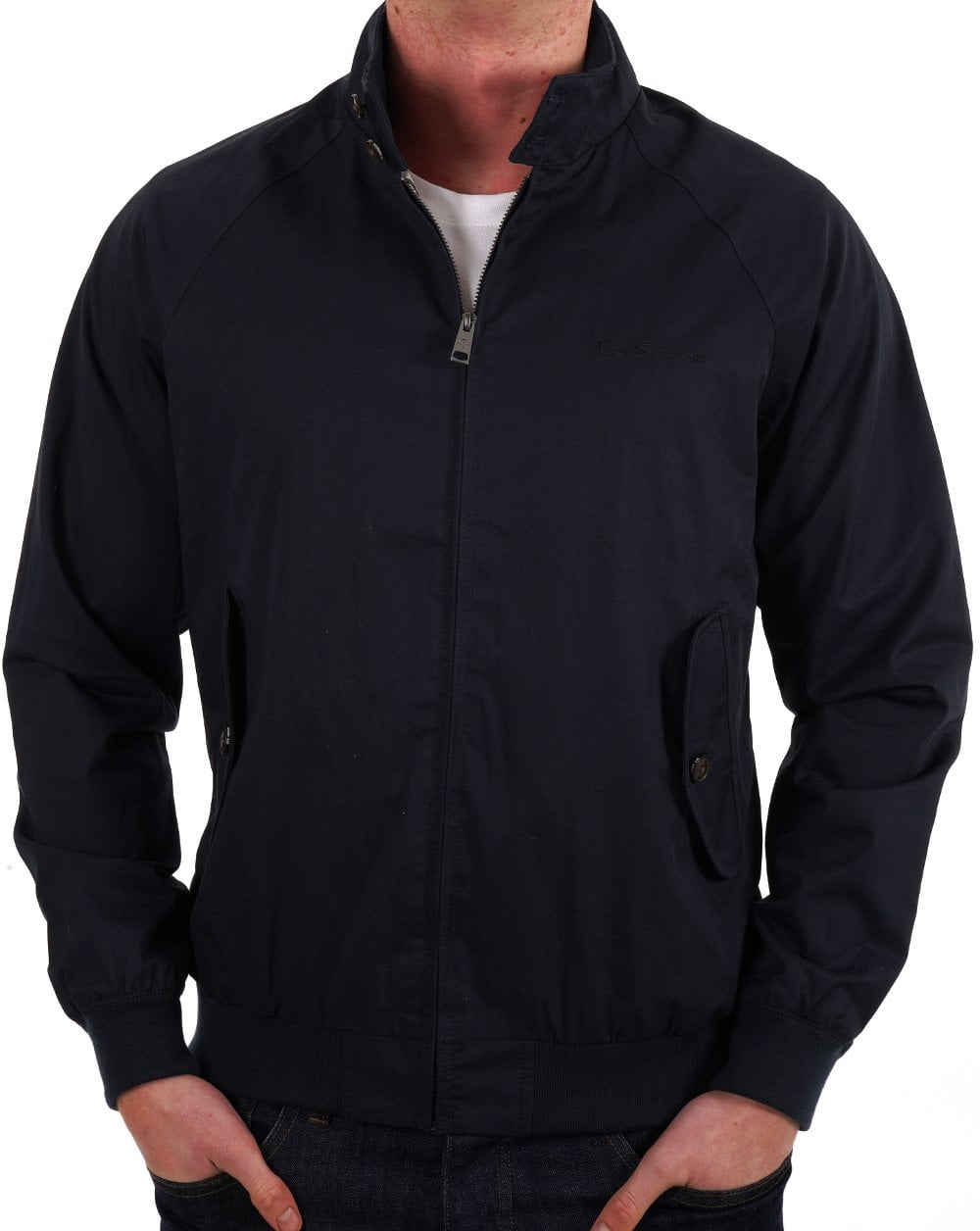Ben Sherman Harrington Jacket Navy