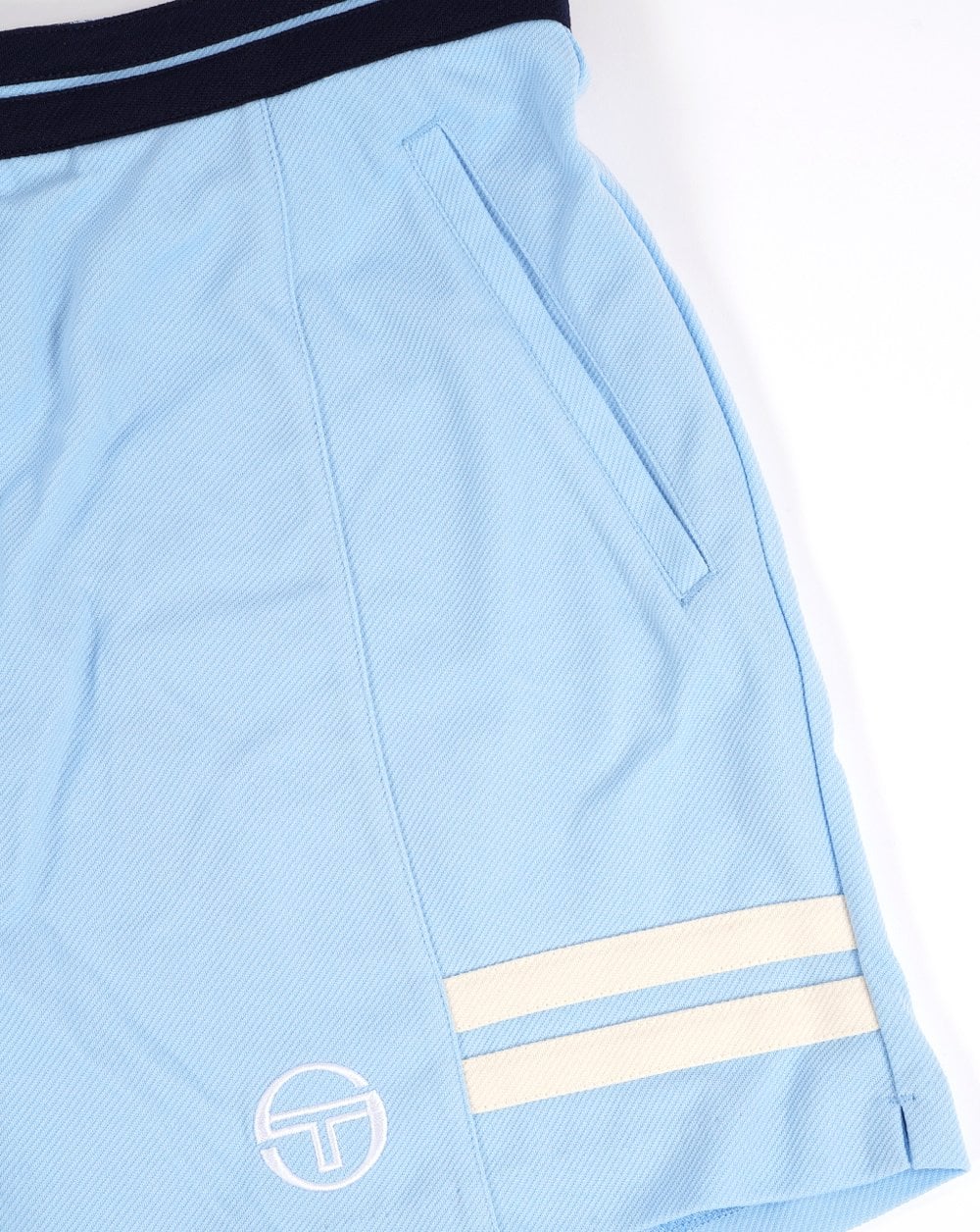 Sergio Tacchini Supermac Tennis Shorts Sky Blue